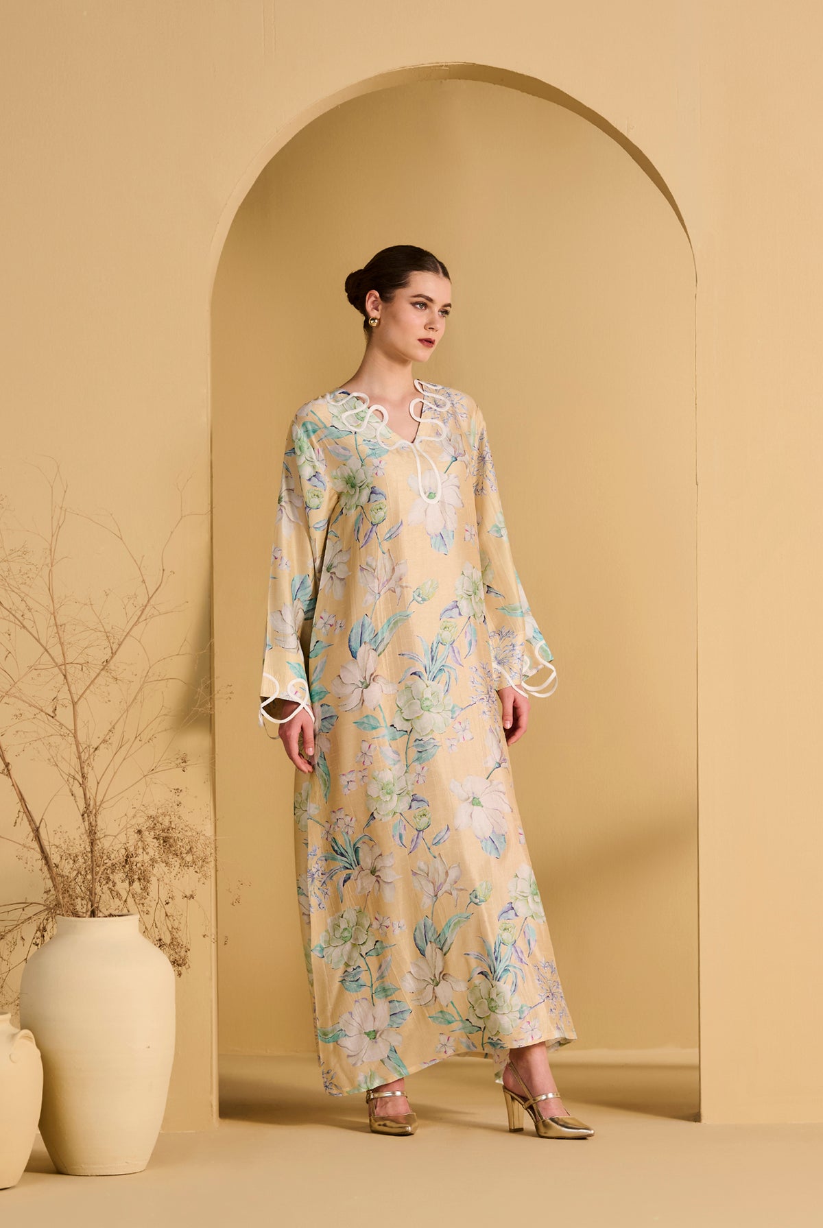 YELLOW BARQ JALABIYA product image 2