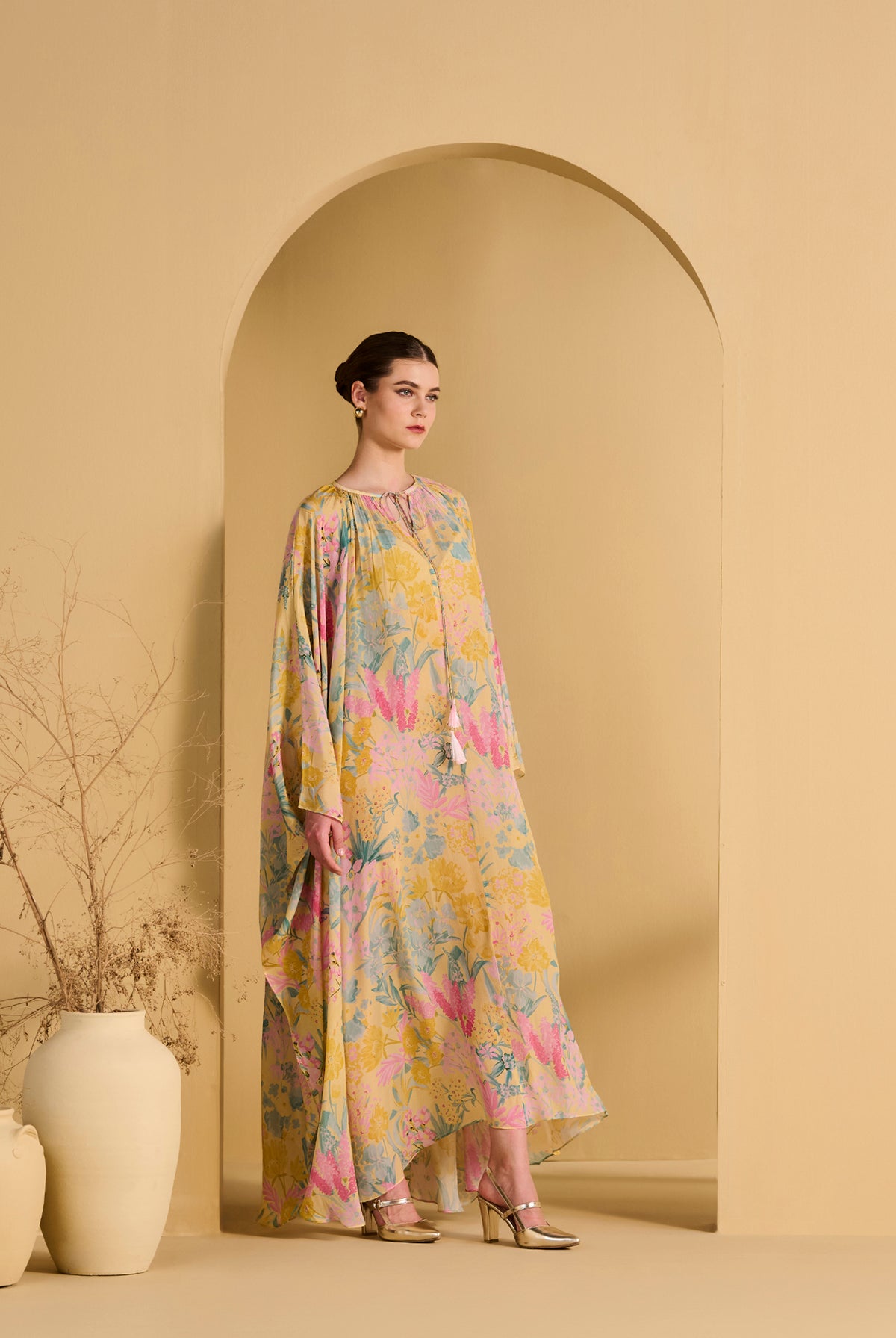 YELLOW RWAA KAFTAN product image 3
