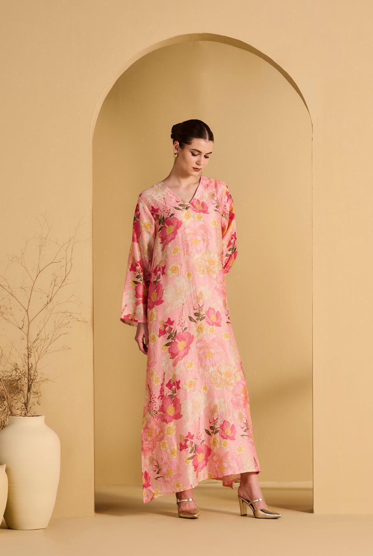 PEACH SANA JALABIYA product image 2