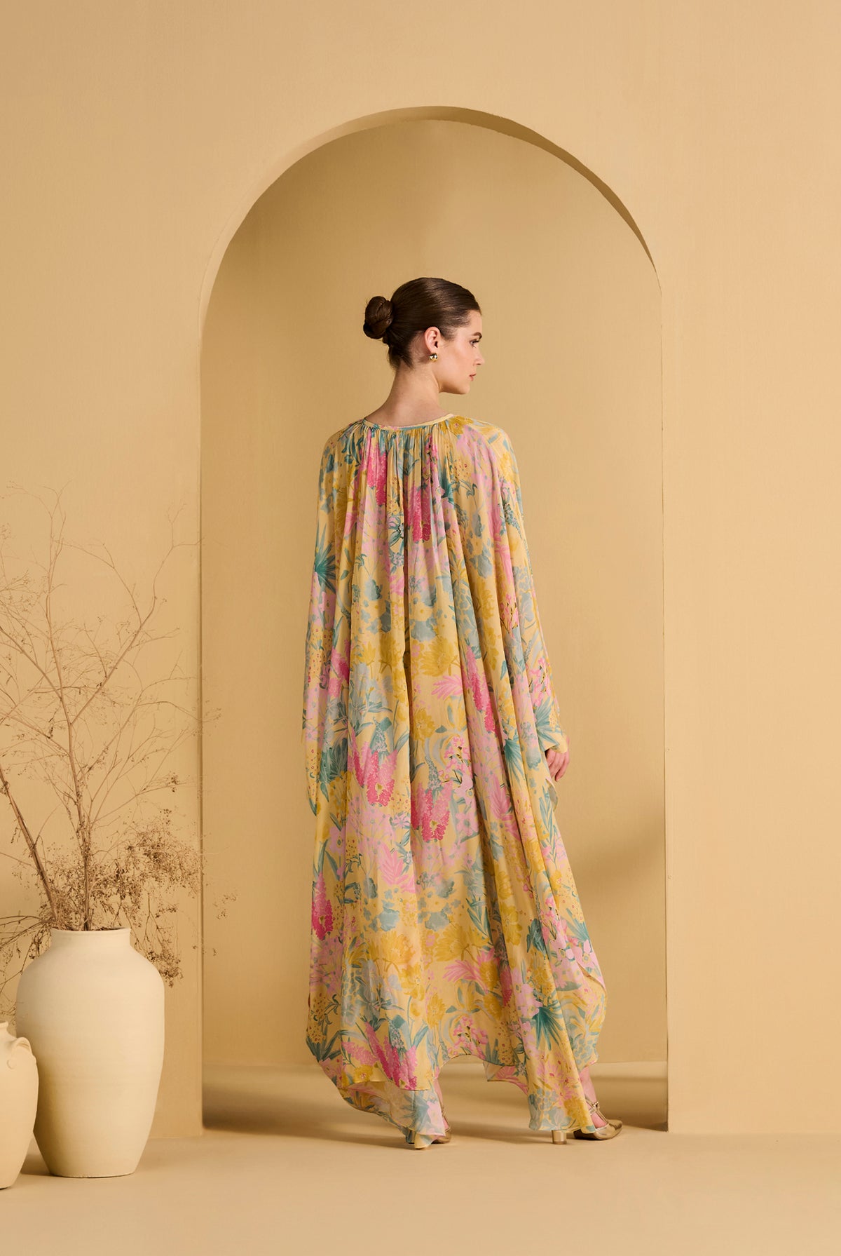 YELLOW RWAA KAFTAN product image 4