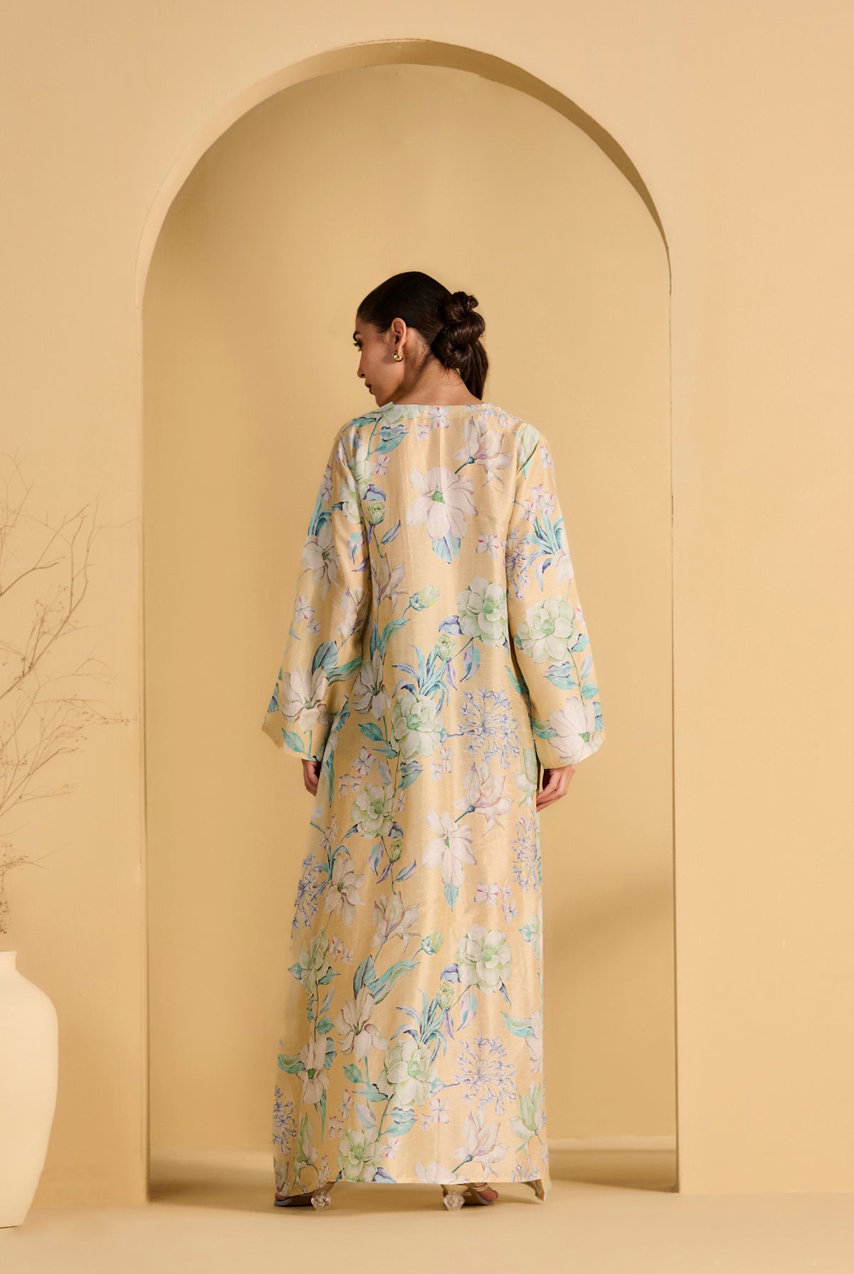 YELLOW SANA JALABIYA product image 3