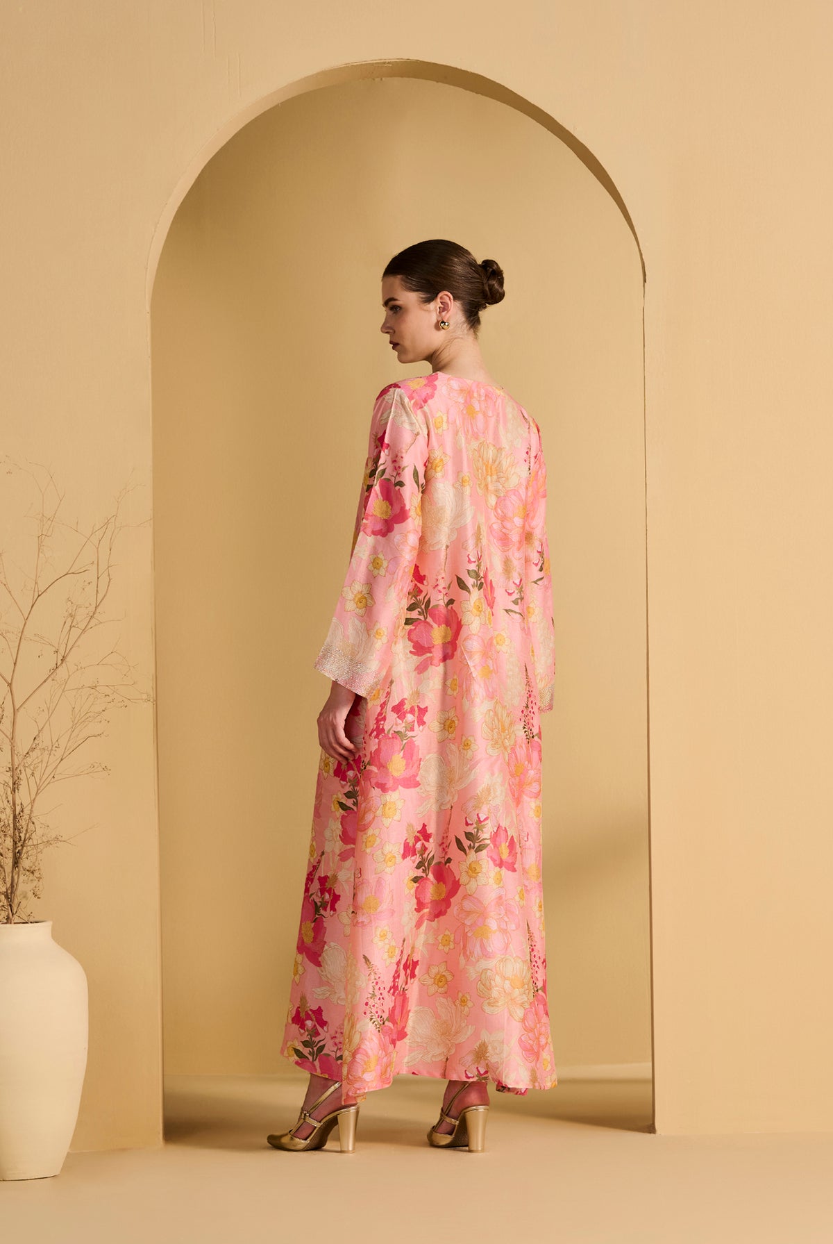 PEACH ISHRAQ JALABIYA product image 3