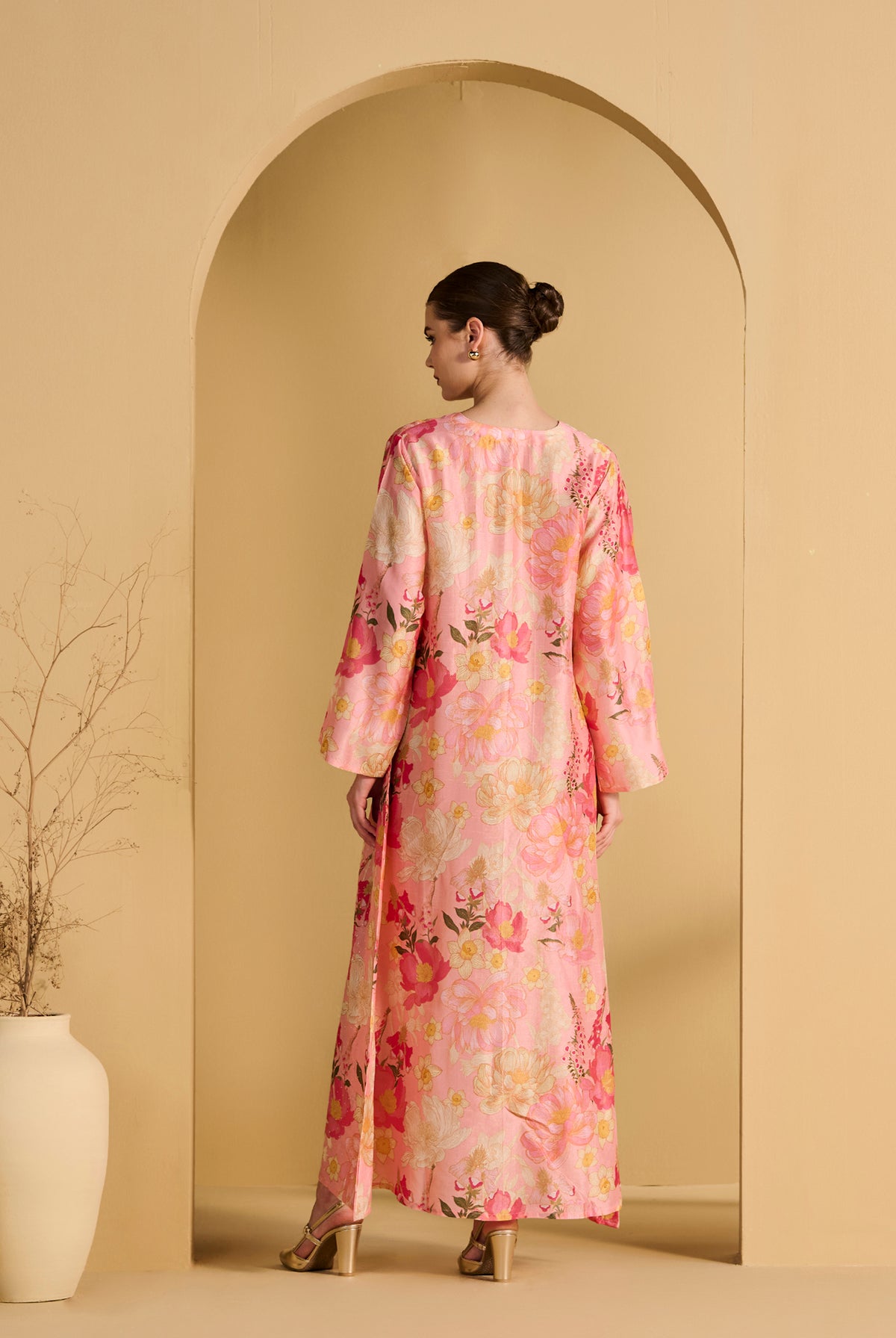 PEACH SANA JALABIYA product image 3