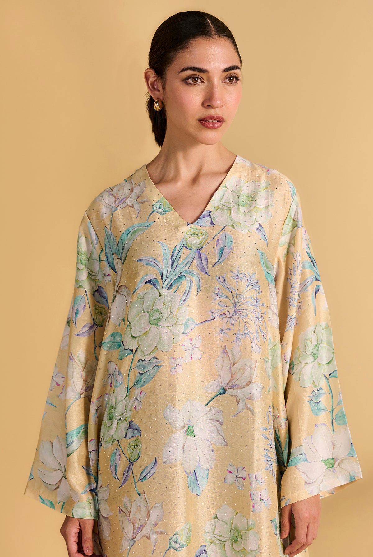 YELLOW SANA JALABIYA product image 4