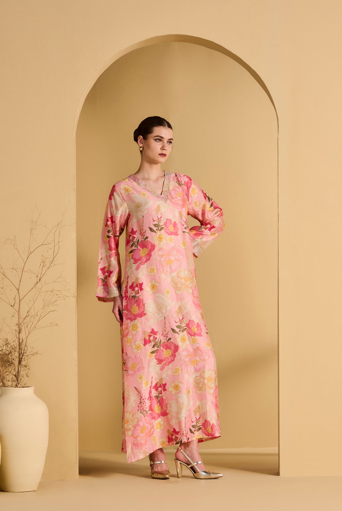 PEACH ISHRAQ JALABIYA product image 5