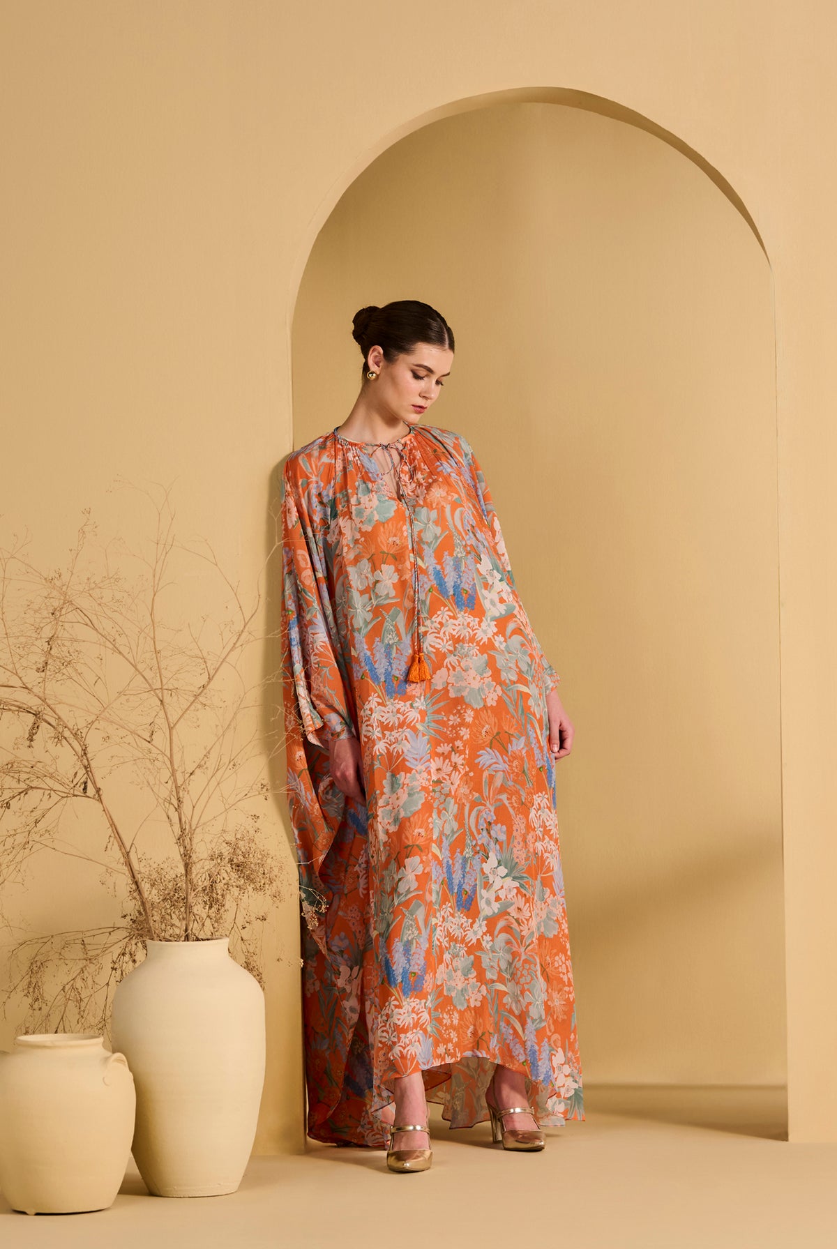 ORANGE RWAA KAFTAN product image 5