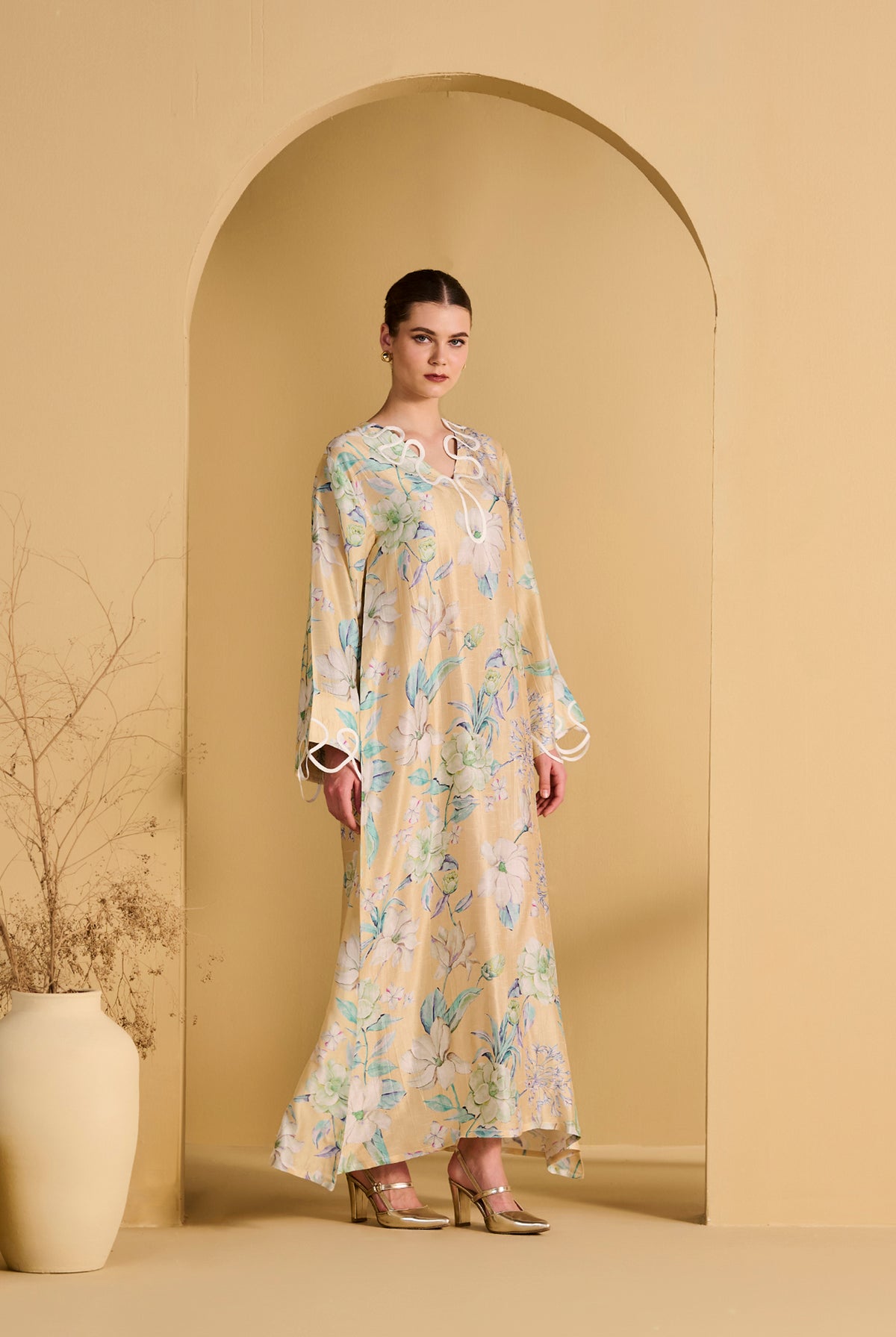 YELLOW BARQ JALABIYA product image 5