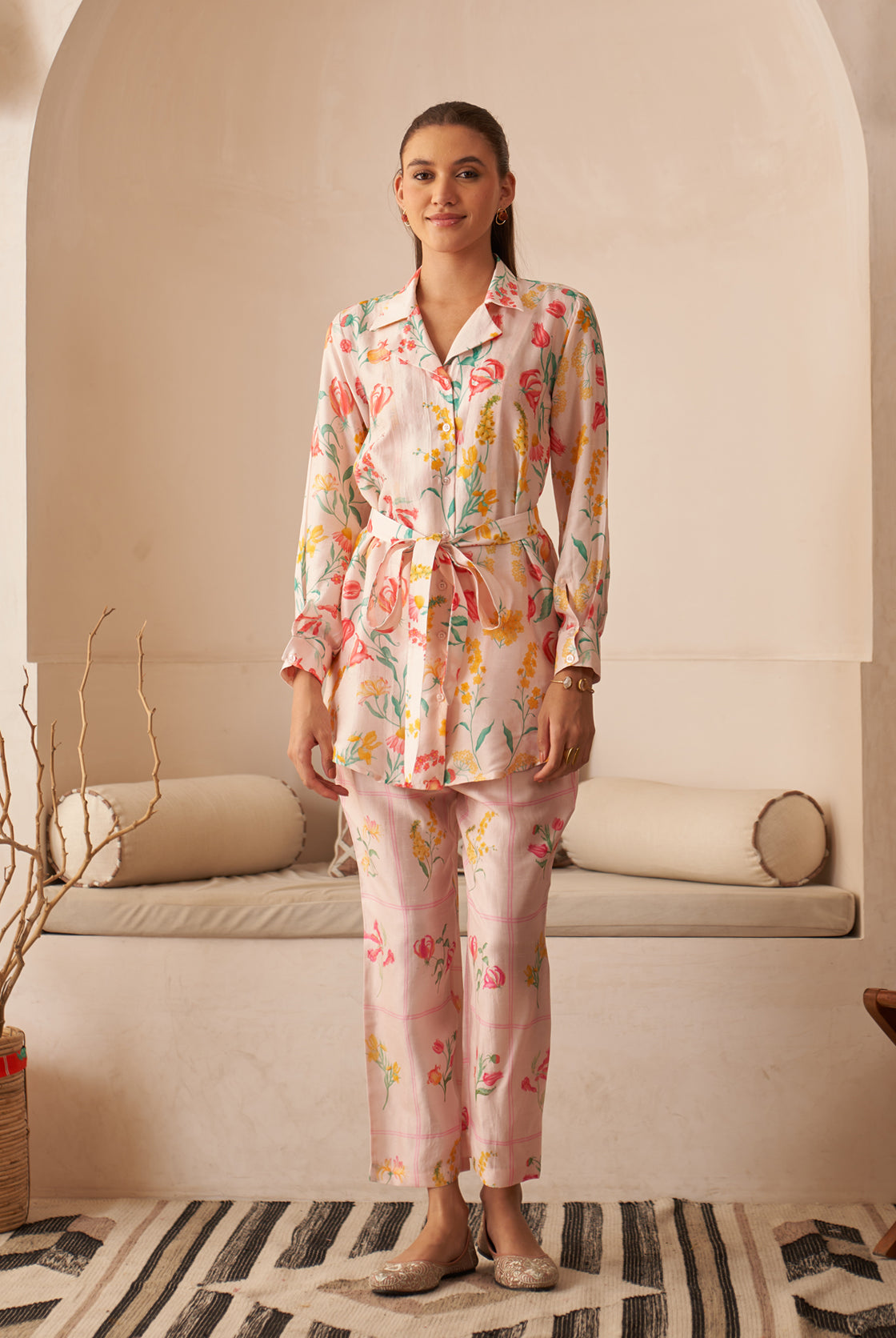 Pink Juhi Co-ord Set product image 1