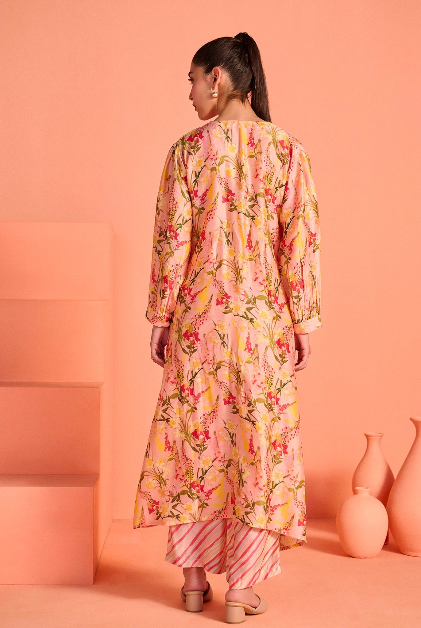 Yellow Mrinal Co-Ord Set