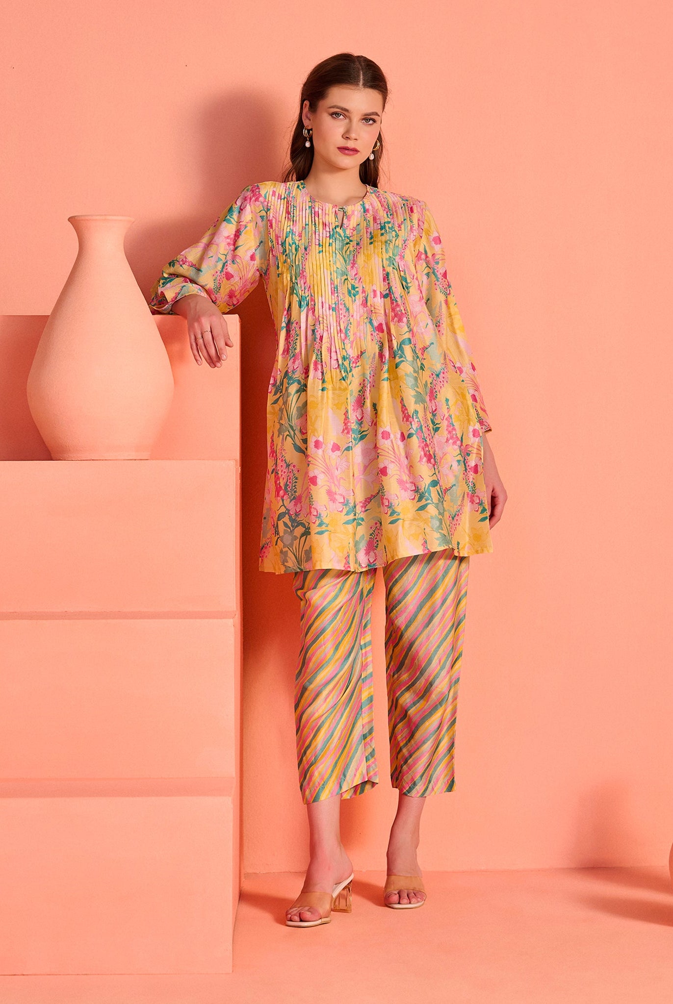 Yellow Vanika Co-Ord Set