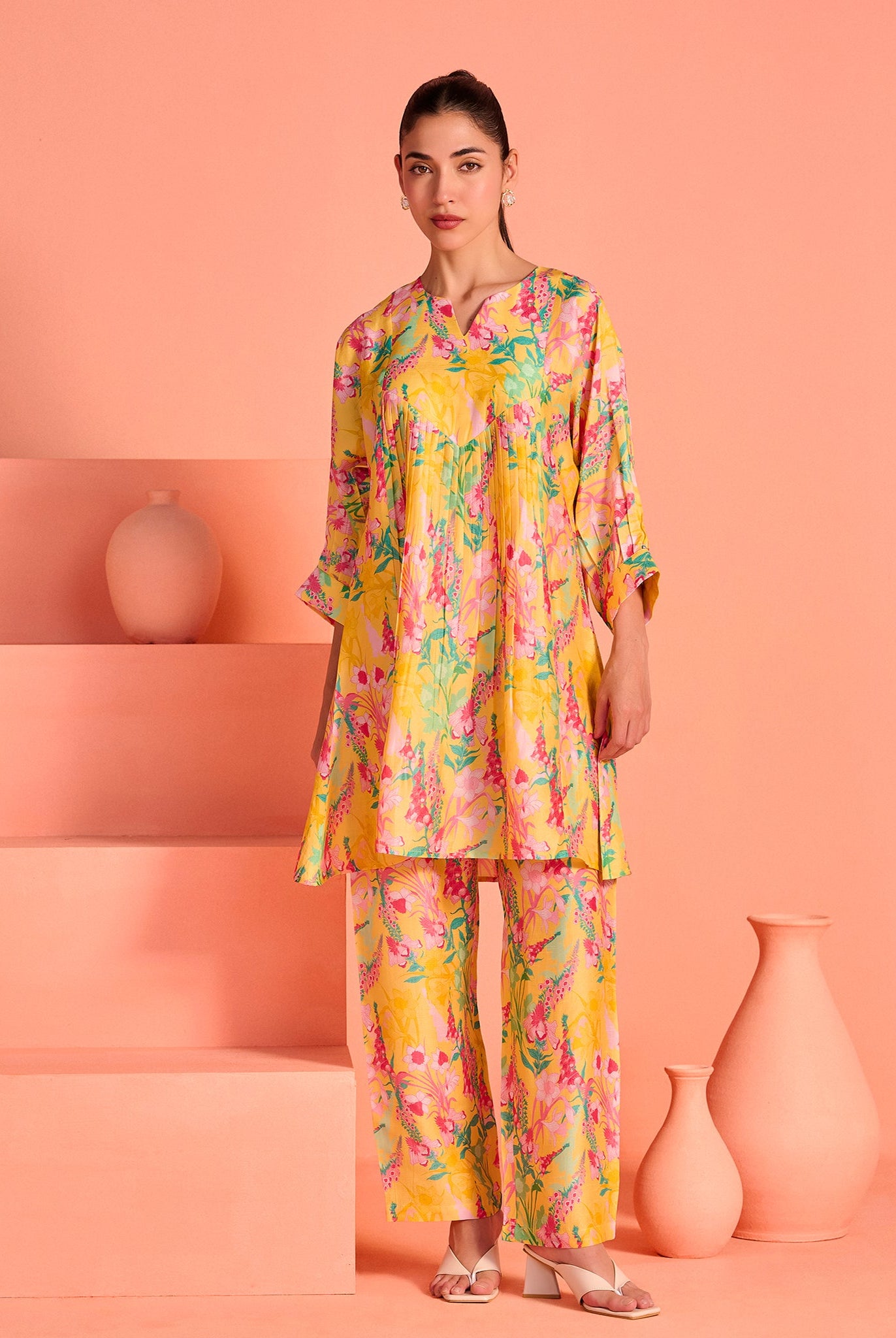Yellow Kusum Co-Ord Set