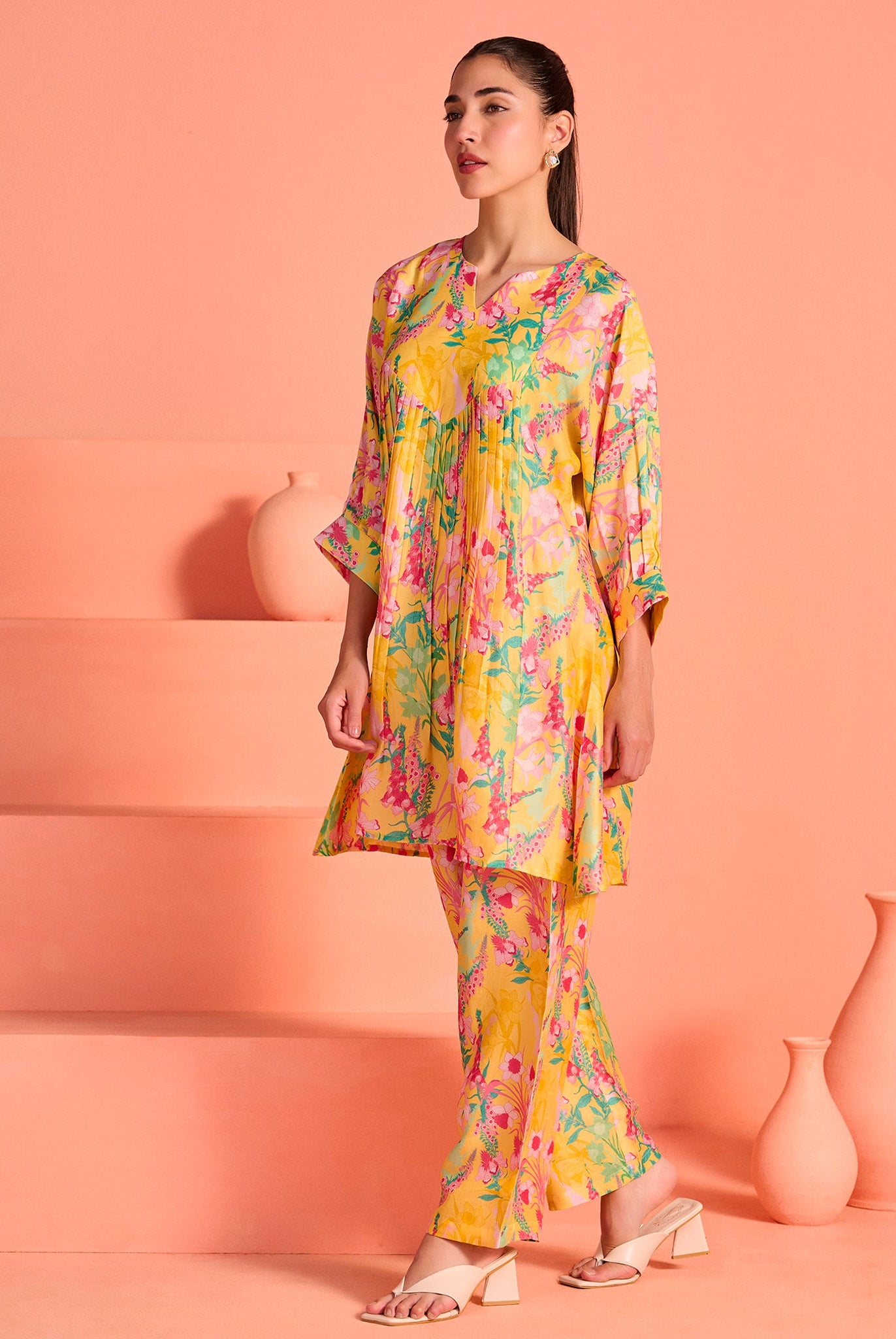 Yellow Kusum Co-Ord Set