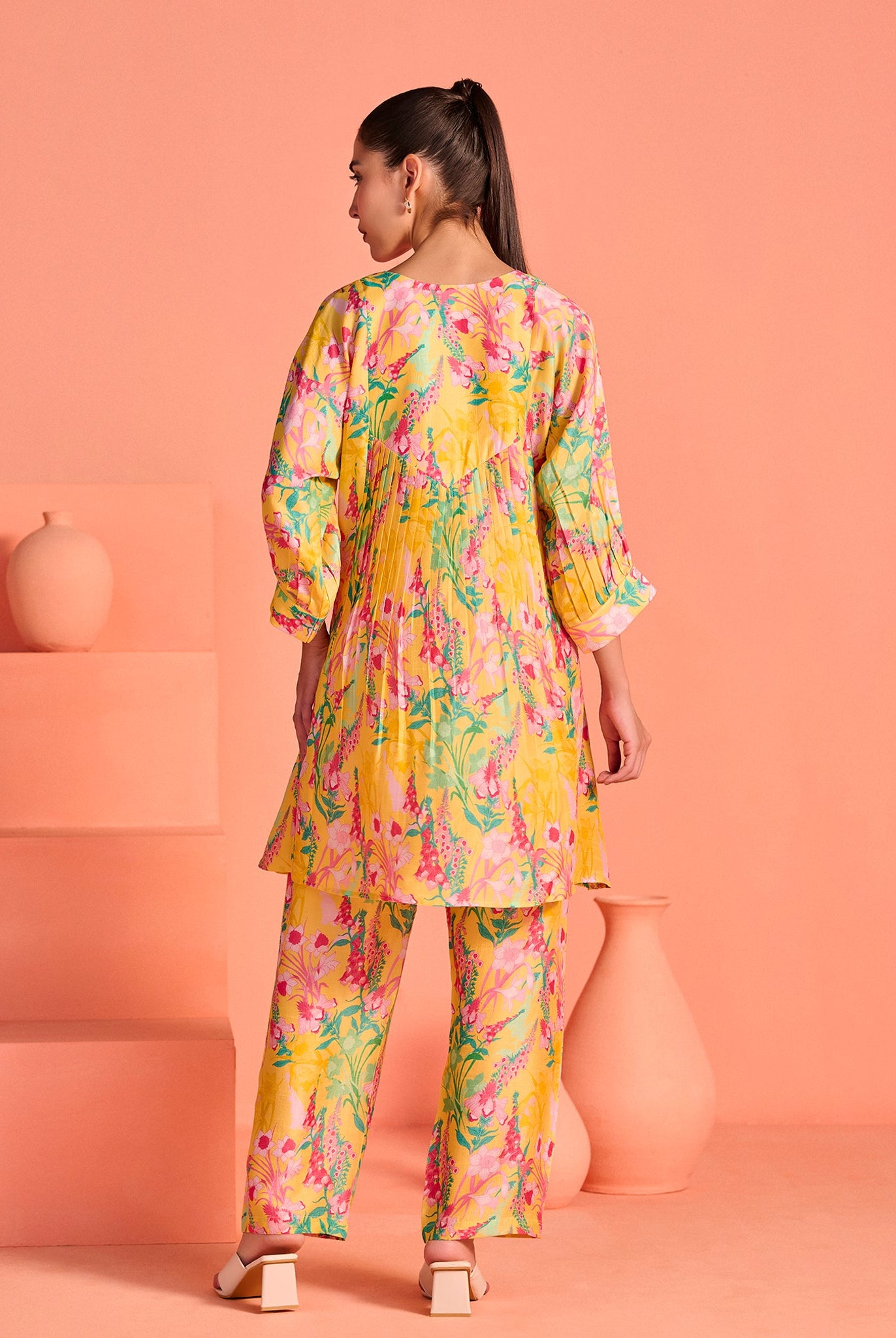 Yellow Kusum Co-Ord Set
