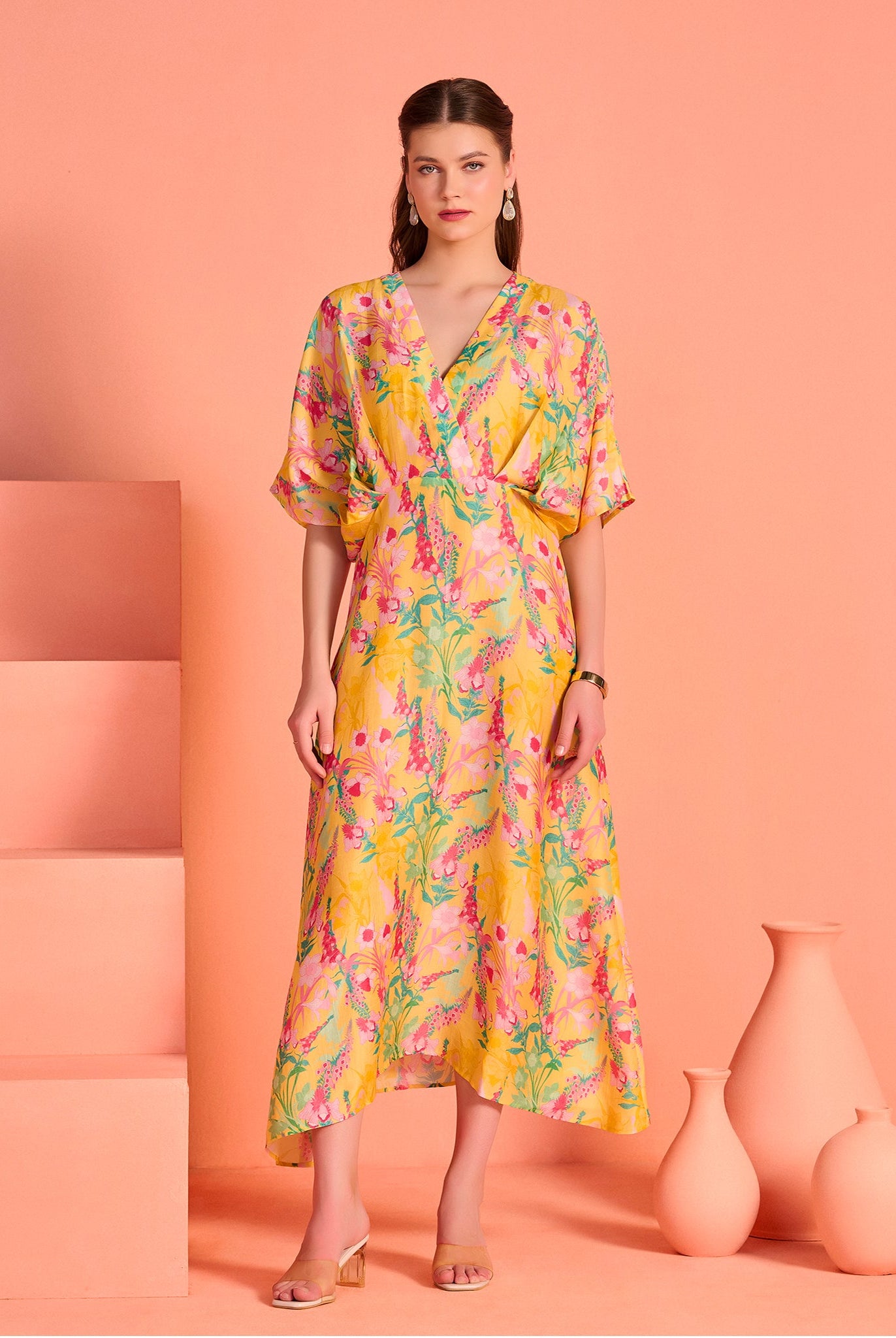Yellow Mallika Tunic