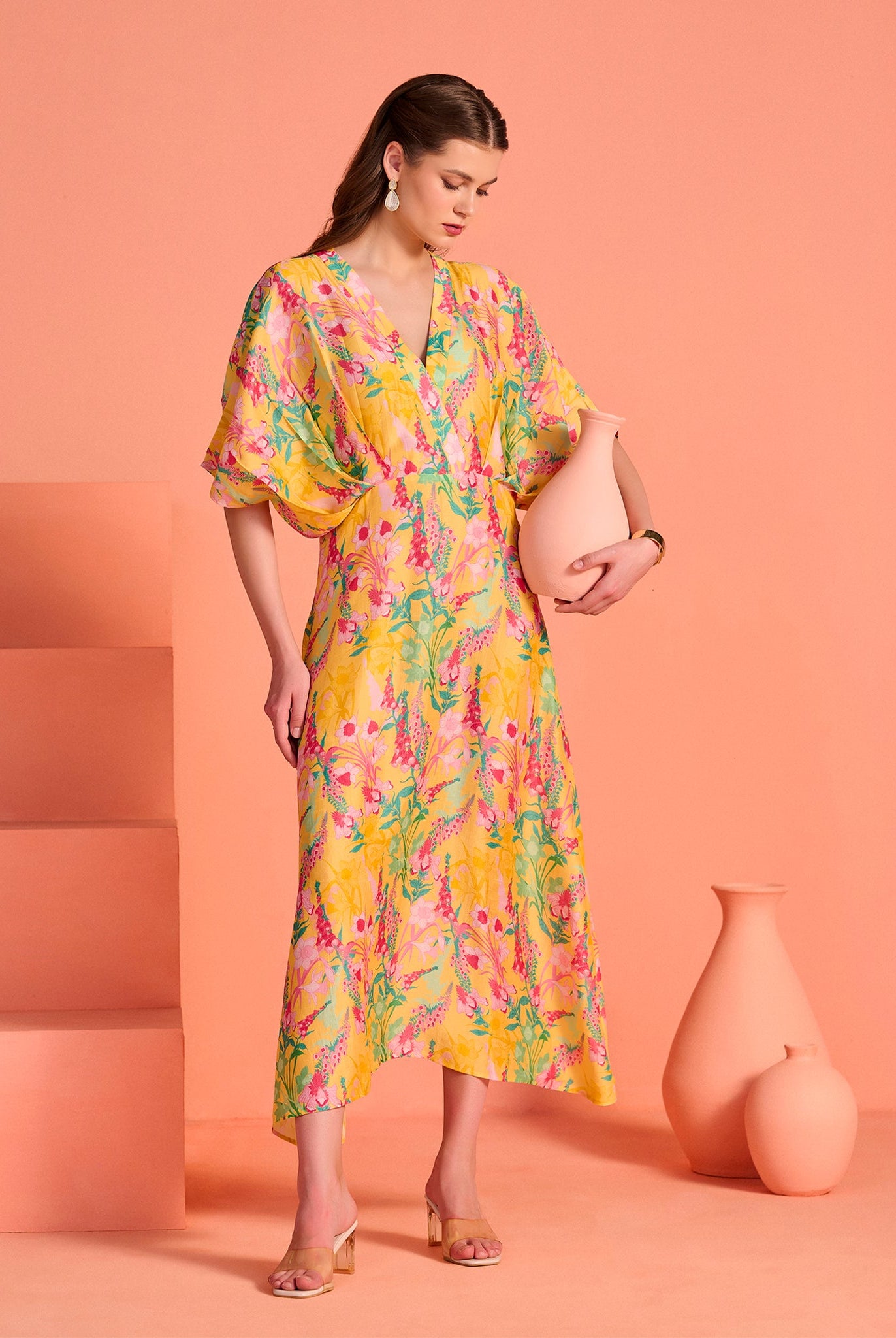 Yellow Mallika Tunic
