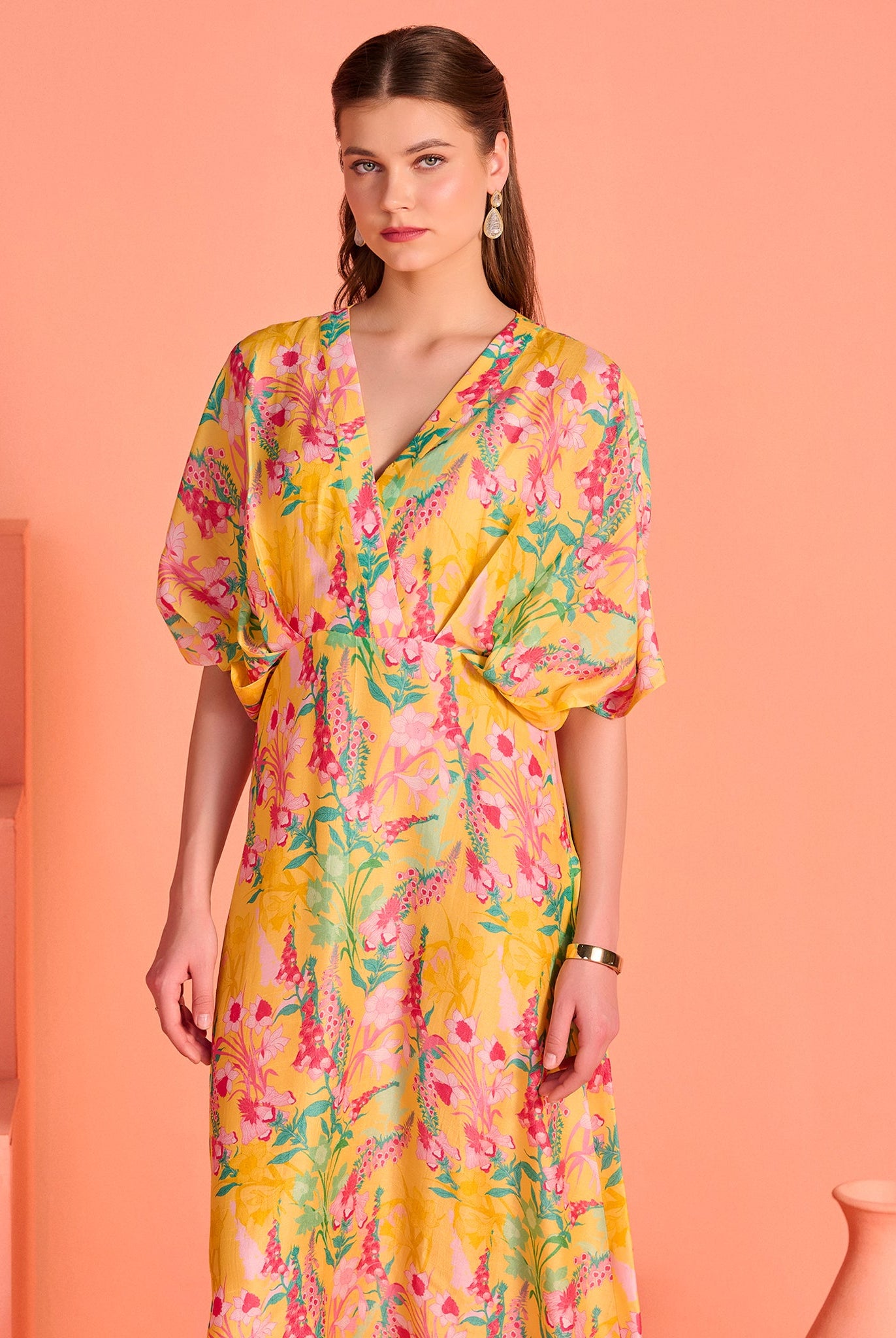 Yellow Mallika Tunic