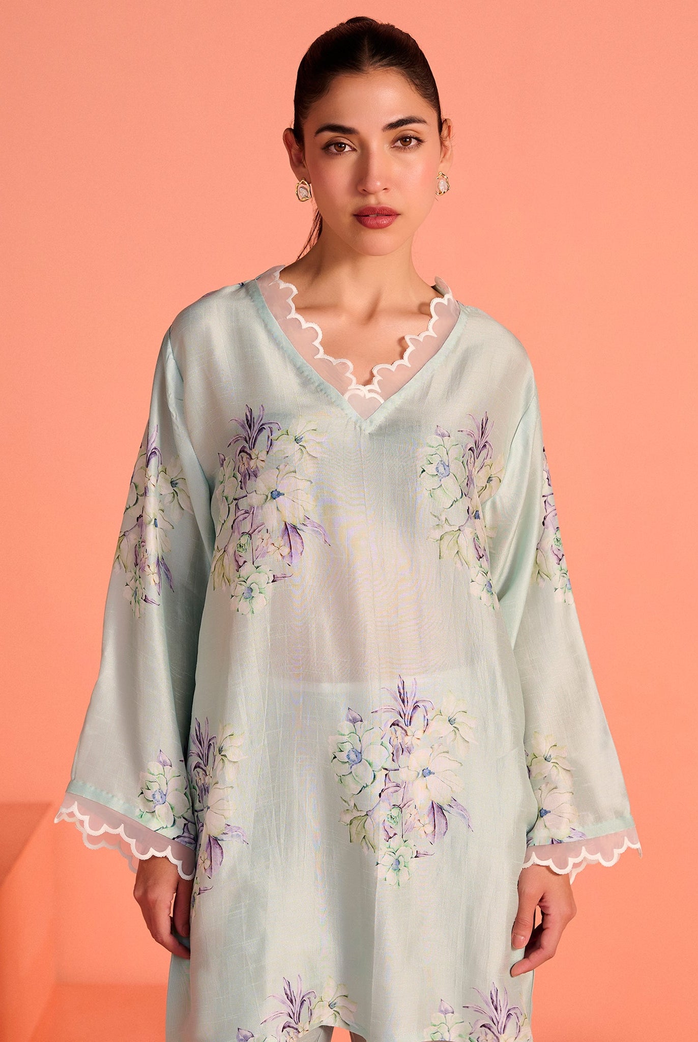 Blue Meher Co-Ord Set