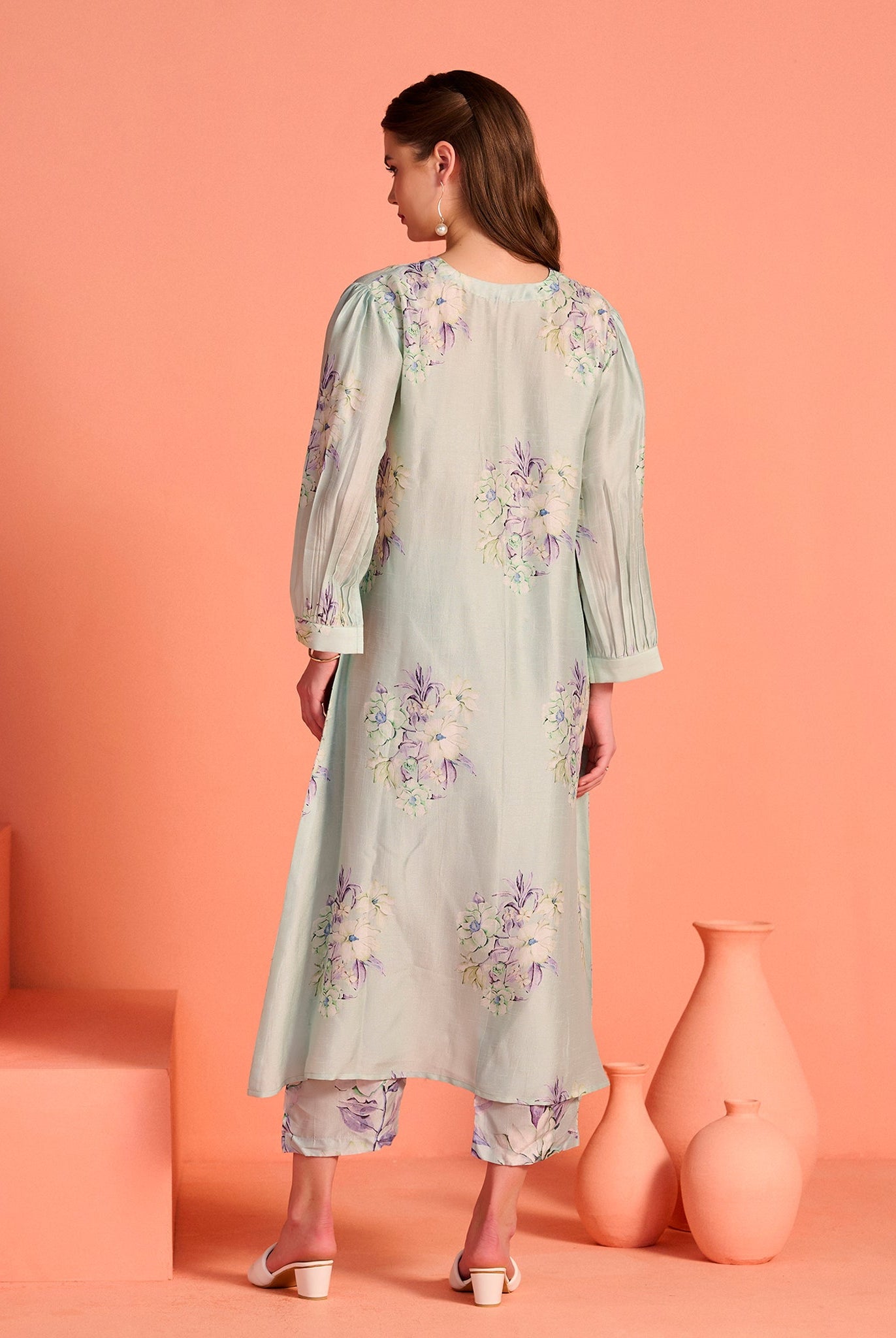 Blue Mrinal Co-Ord Set