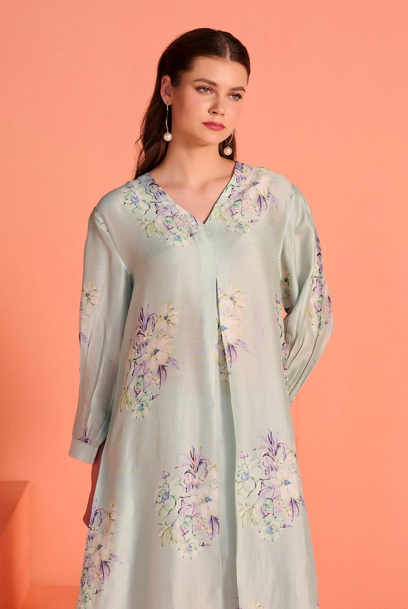 Blue Mrinal Co-Ord Set