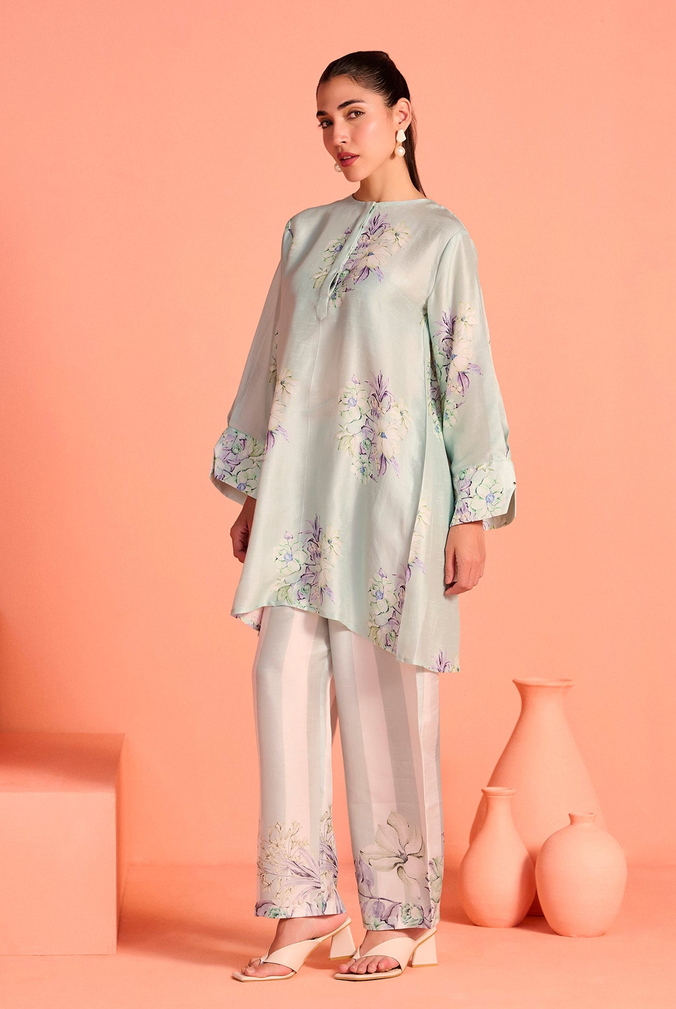 Blue Phool Co-Ord Set