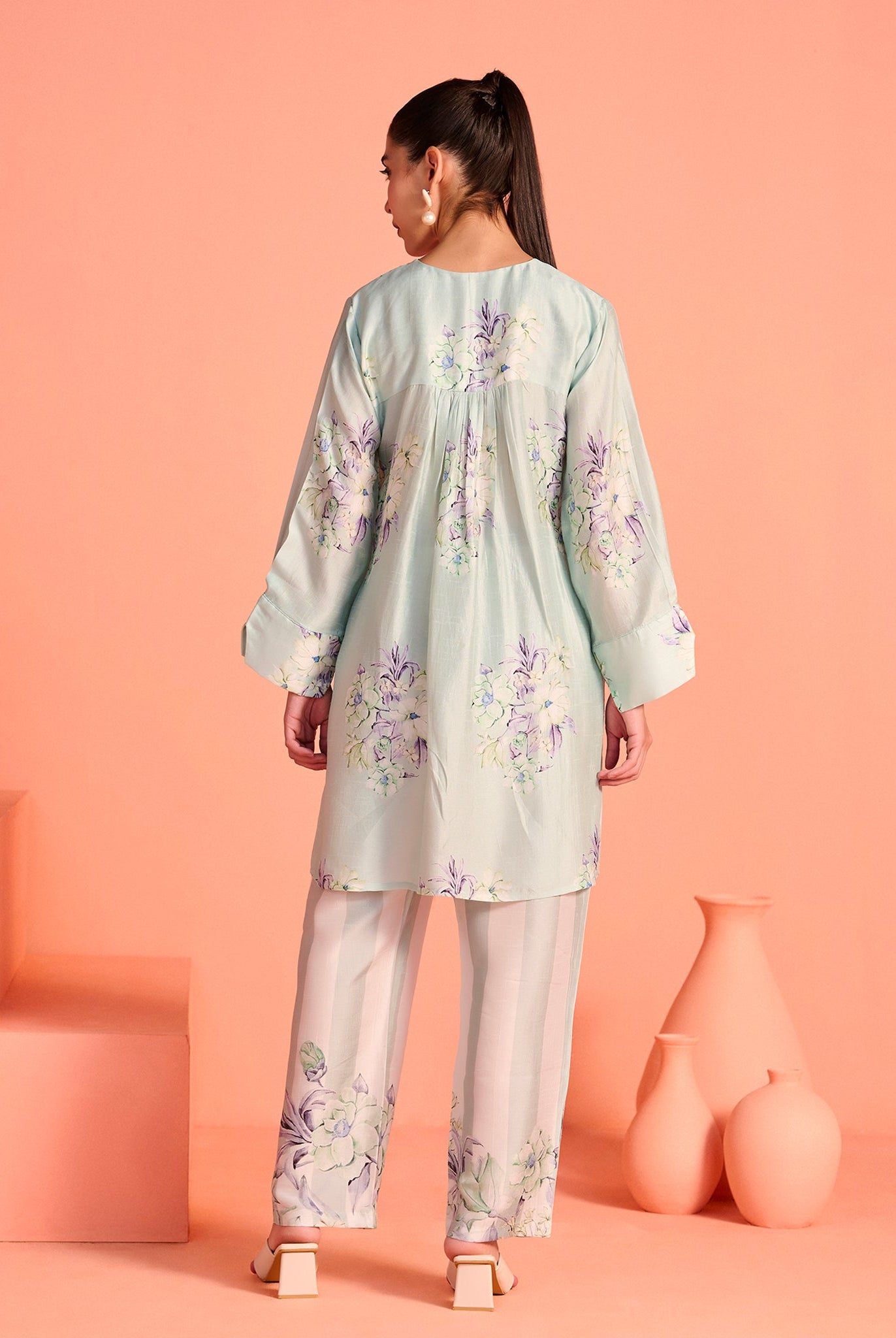 Blue Phool Co-Ord Set