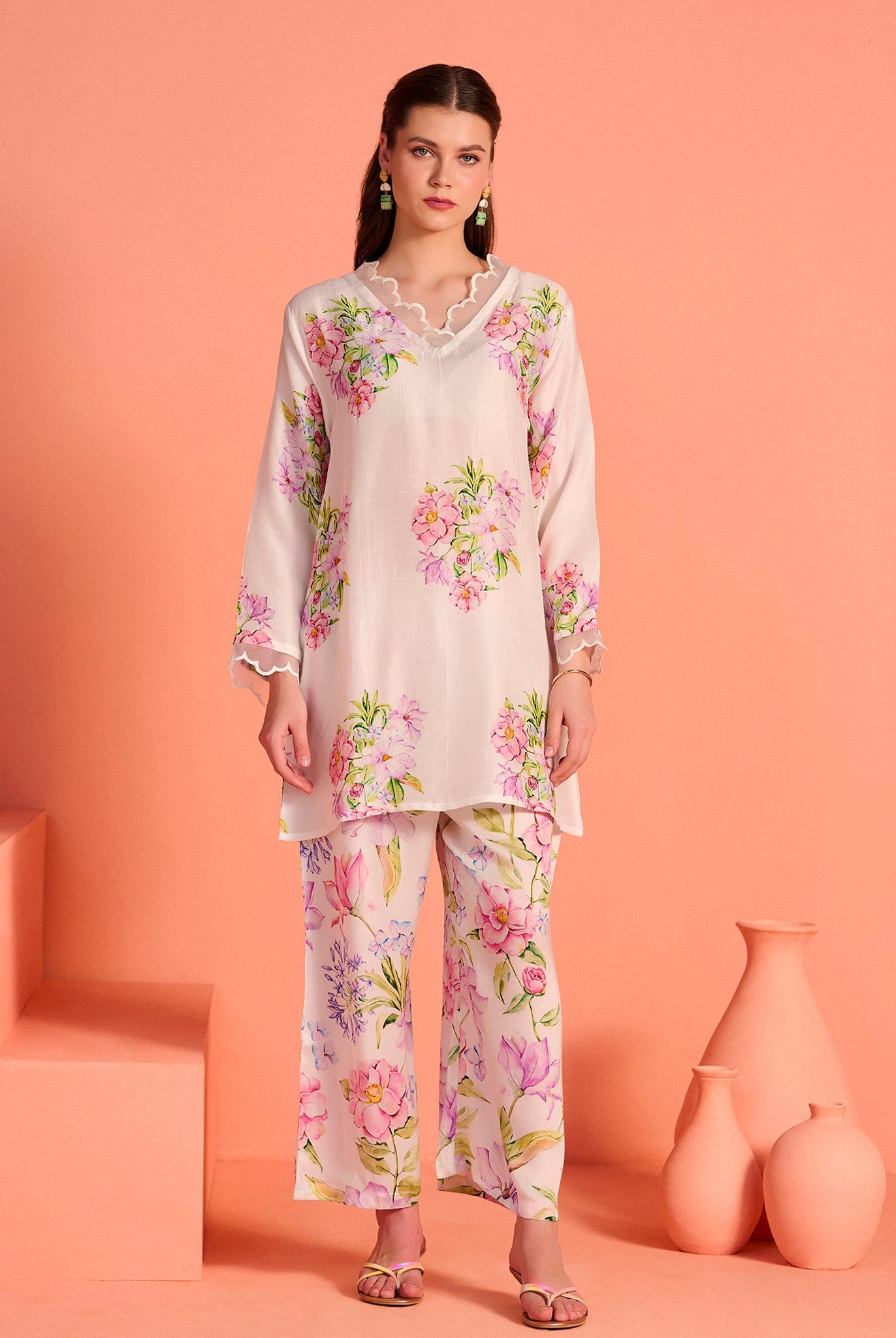 Blue Meher Co-Ord Set