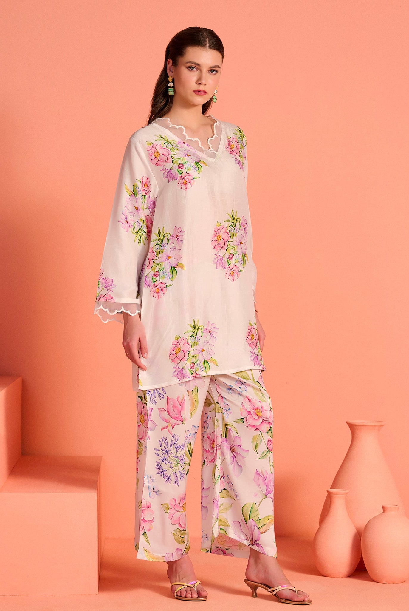 Blue Meher Co-Ord Set