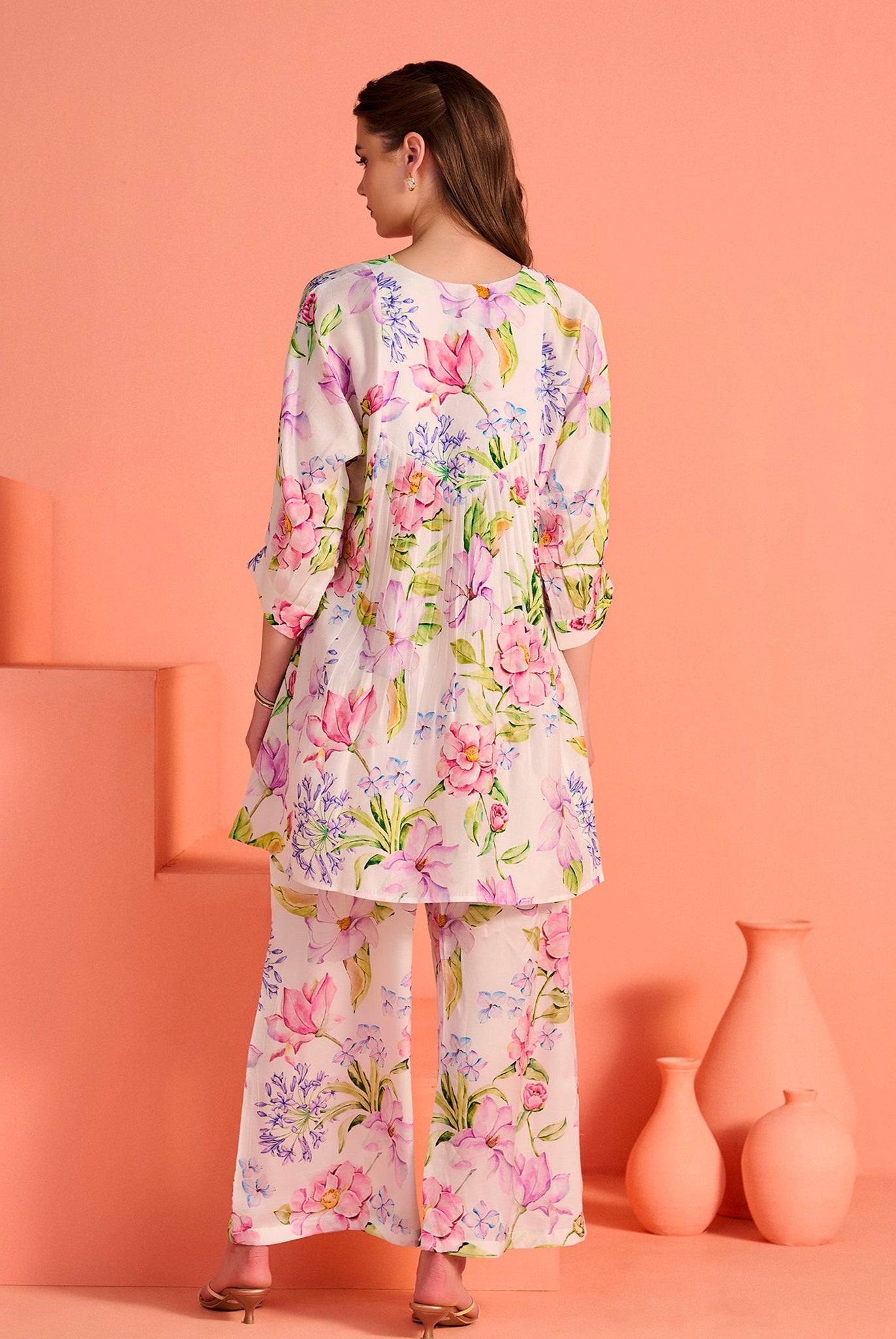 White Kusum Co-Ord Set