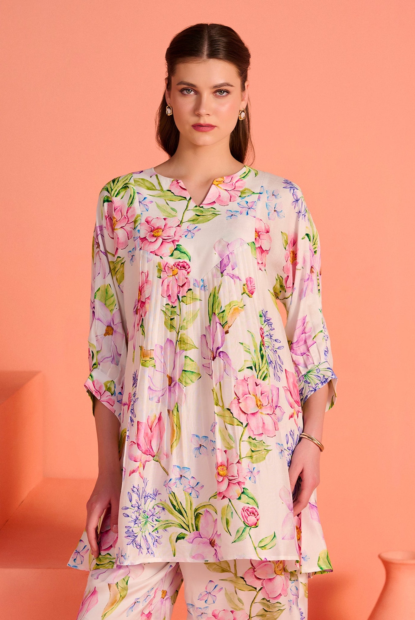 White Kusum Co-Ord Set