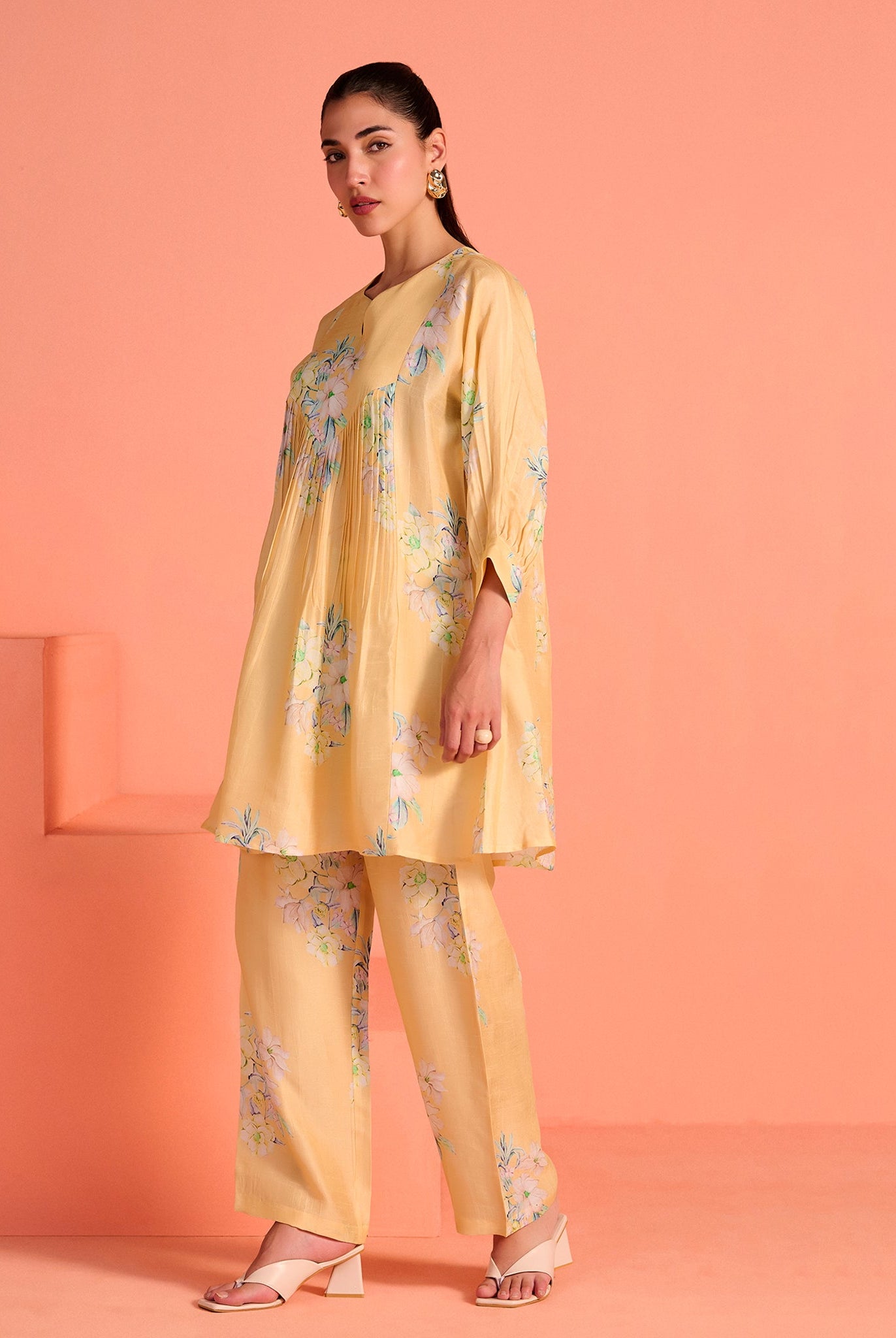 Yellow Kusum Co-Ord Set