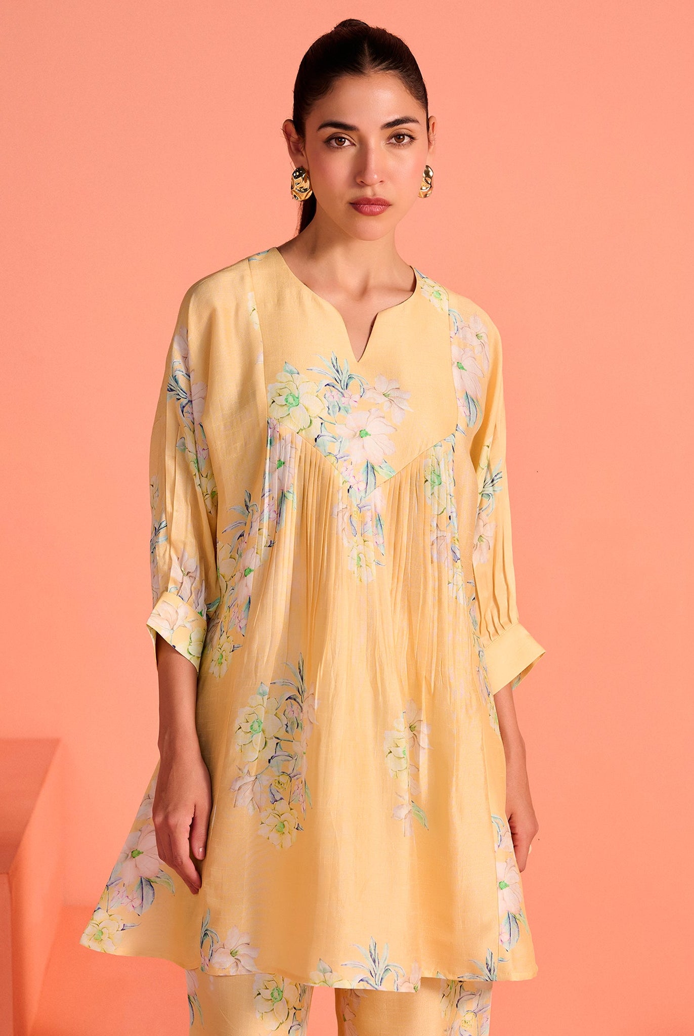 Yellow Kusum Co-Ord Set