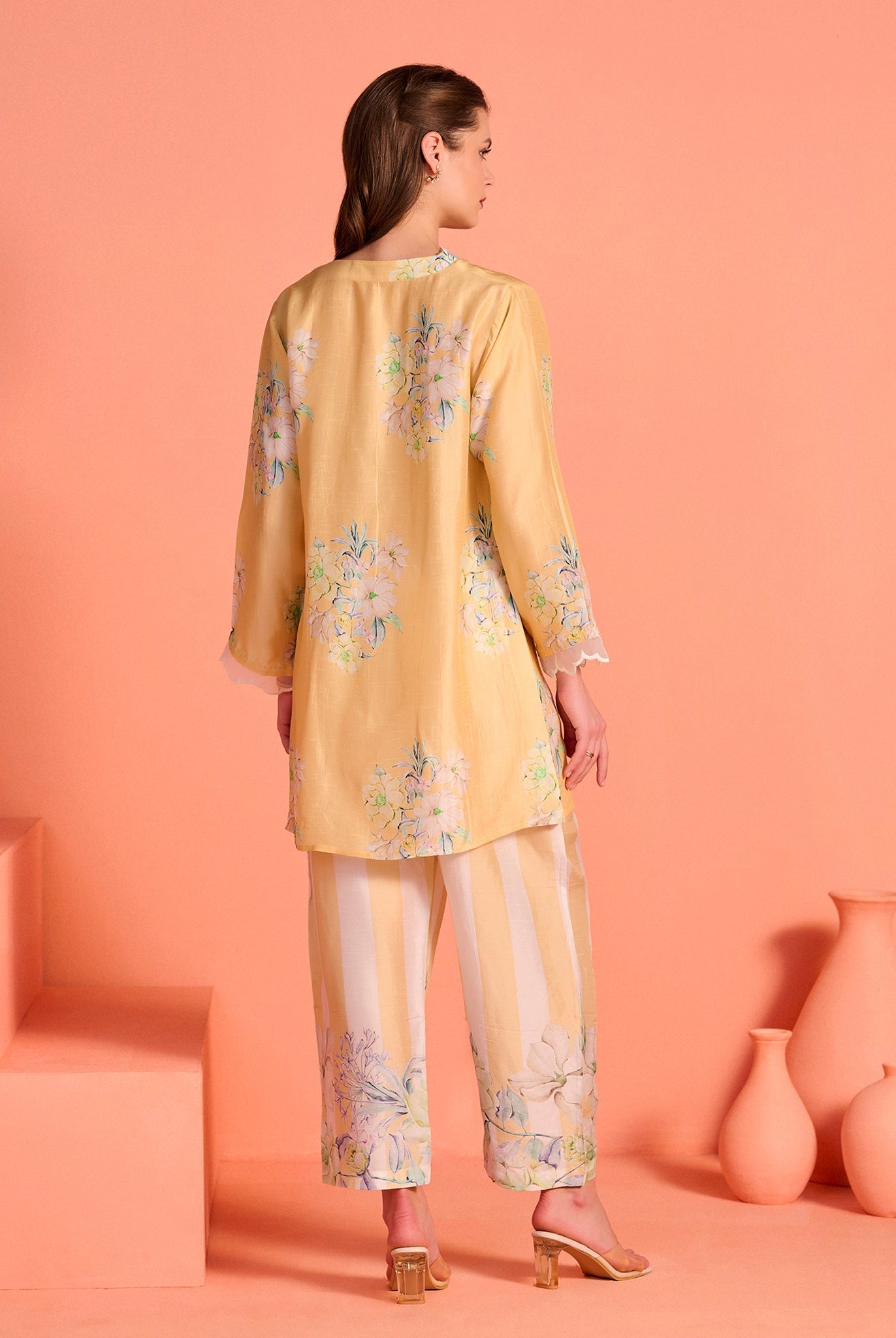 Yellow Meher Co-Ord Set