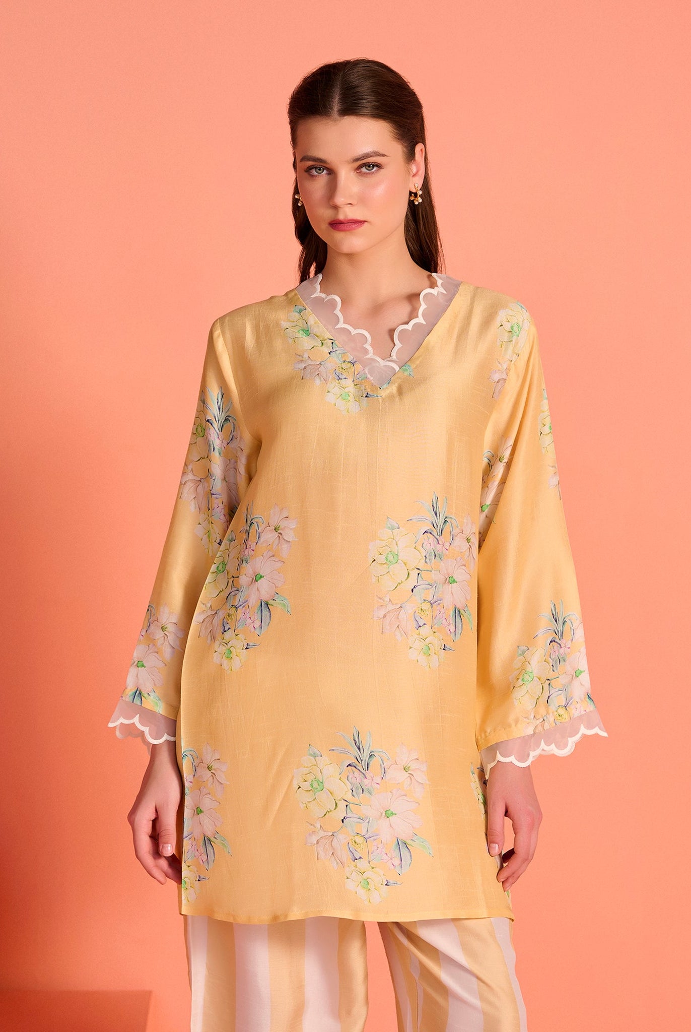 Yellow Meher Co-Ord Set