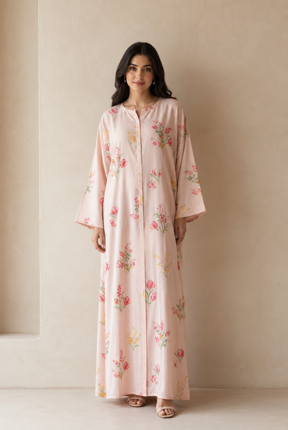 Pink Sahar Jalabiya