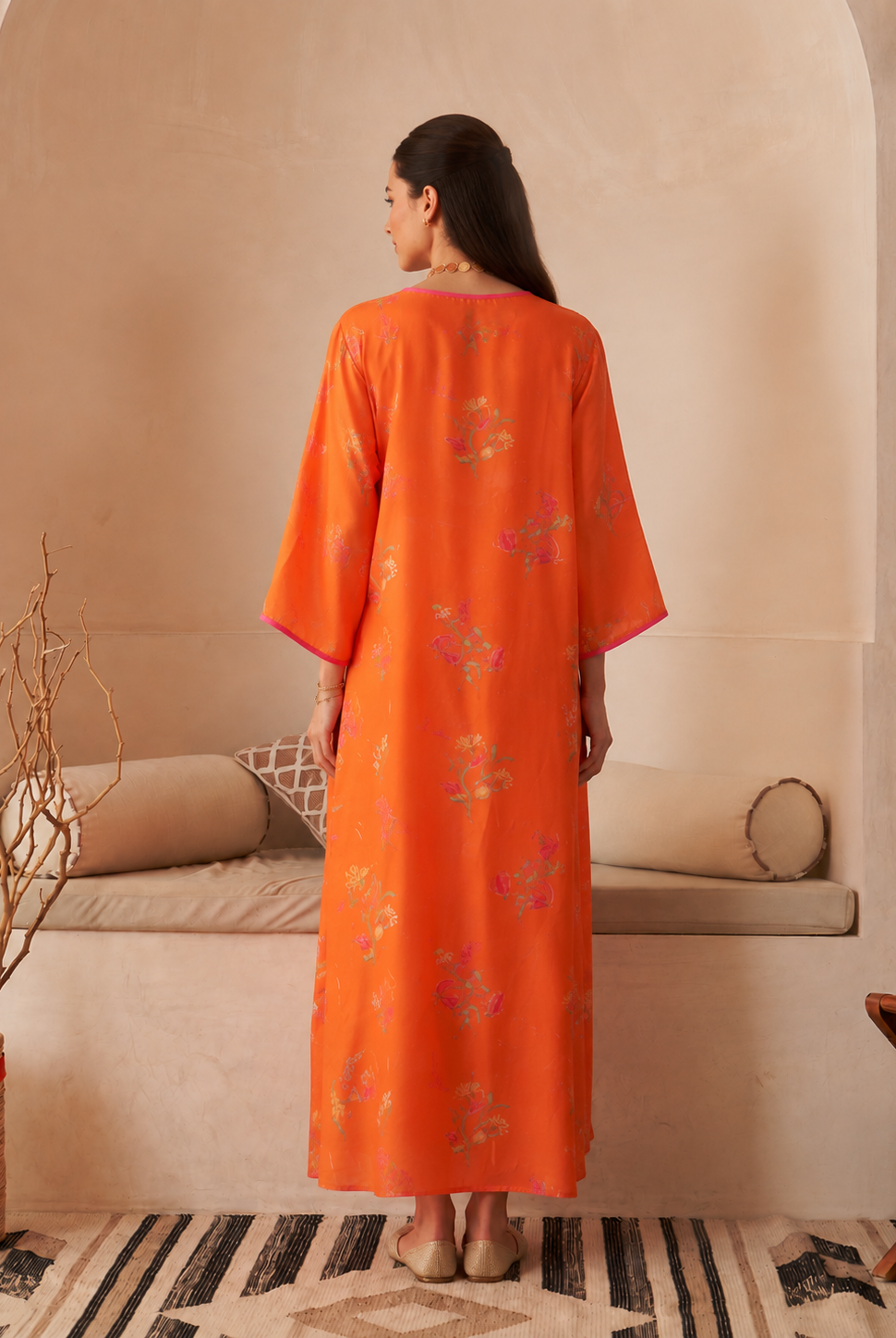 Orange Marjan Jalabiya
