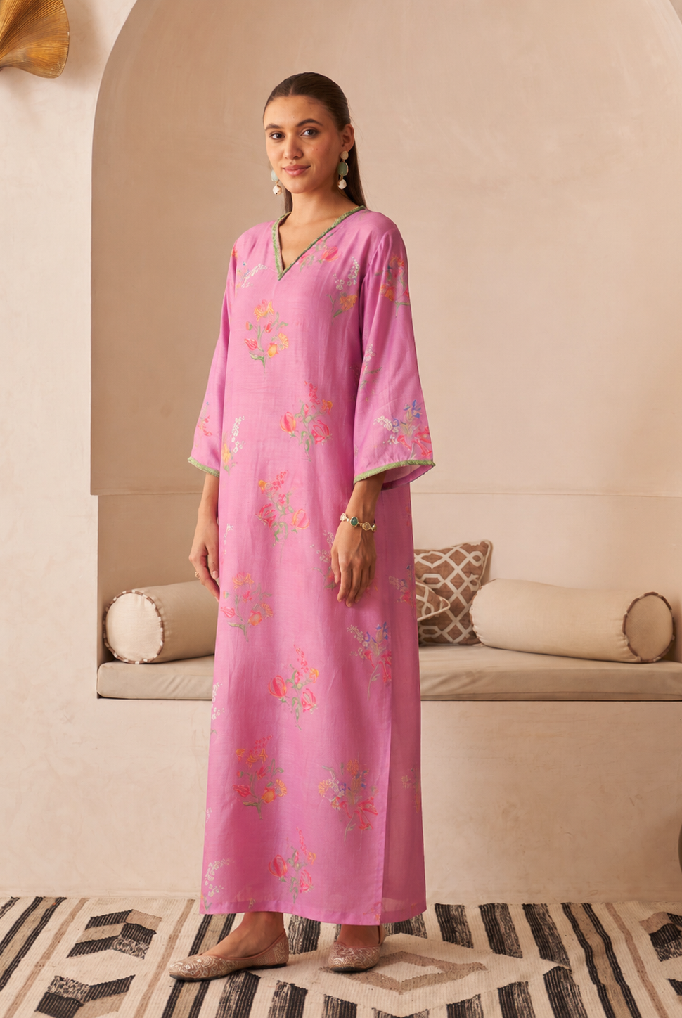 Pink Marjan Jalabiya