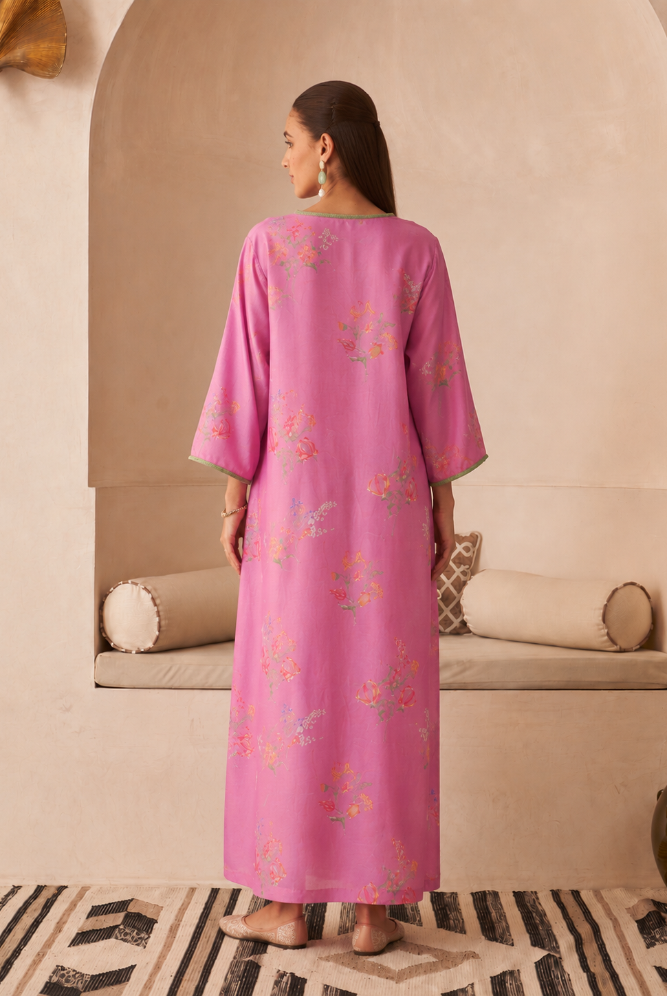 Pink Marjan Jalabiya