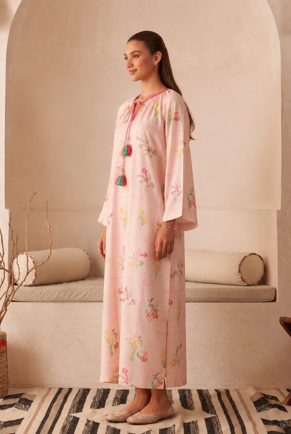 Pink Haya Jalabiya