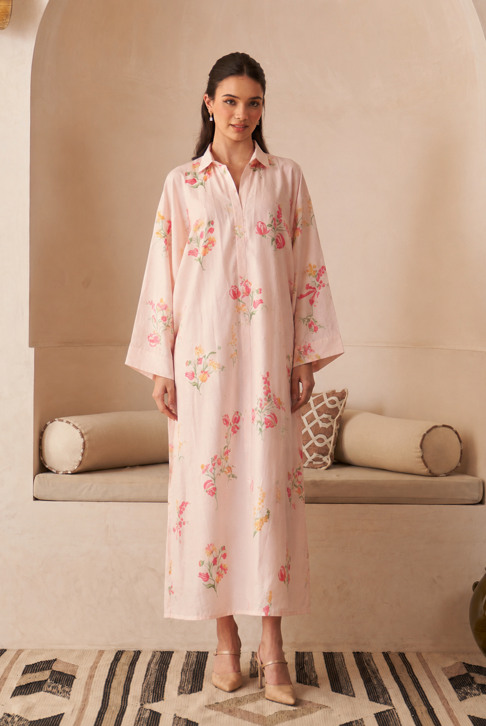 Pink Almas Jalabiya