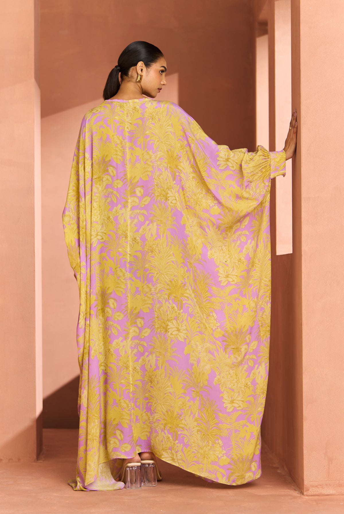 Purple And Yellow Yasmin Dress