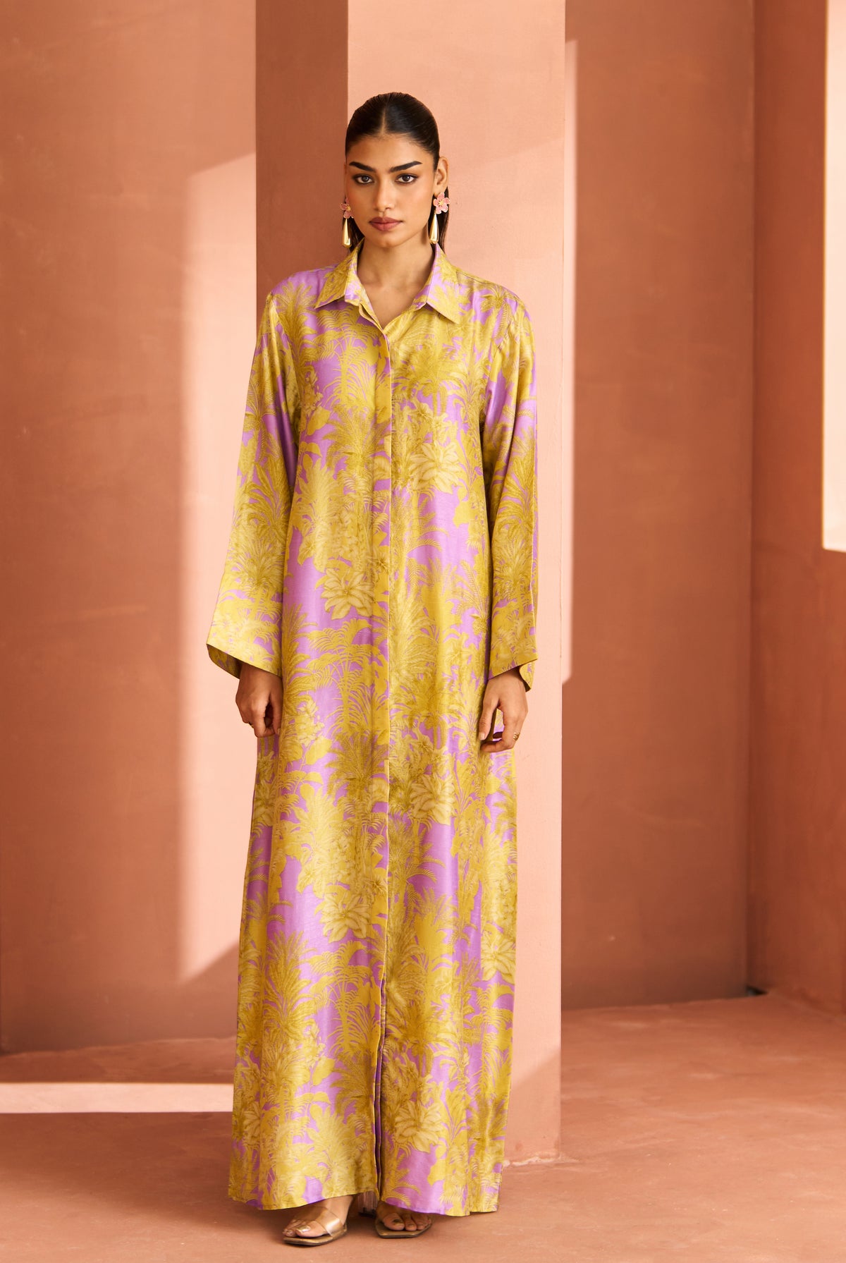Purple And Yellow Amani Dress