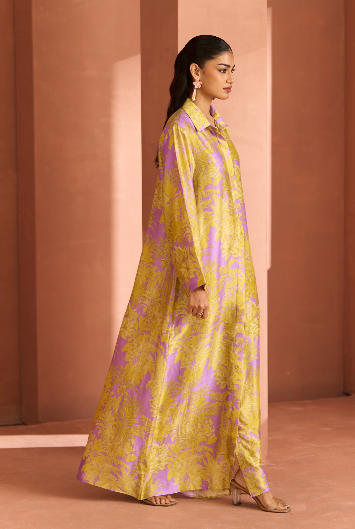 Purple And Yellow Amani Dress