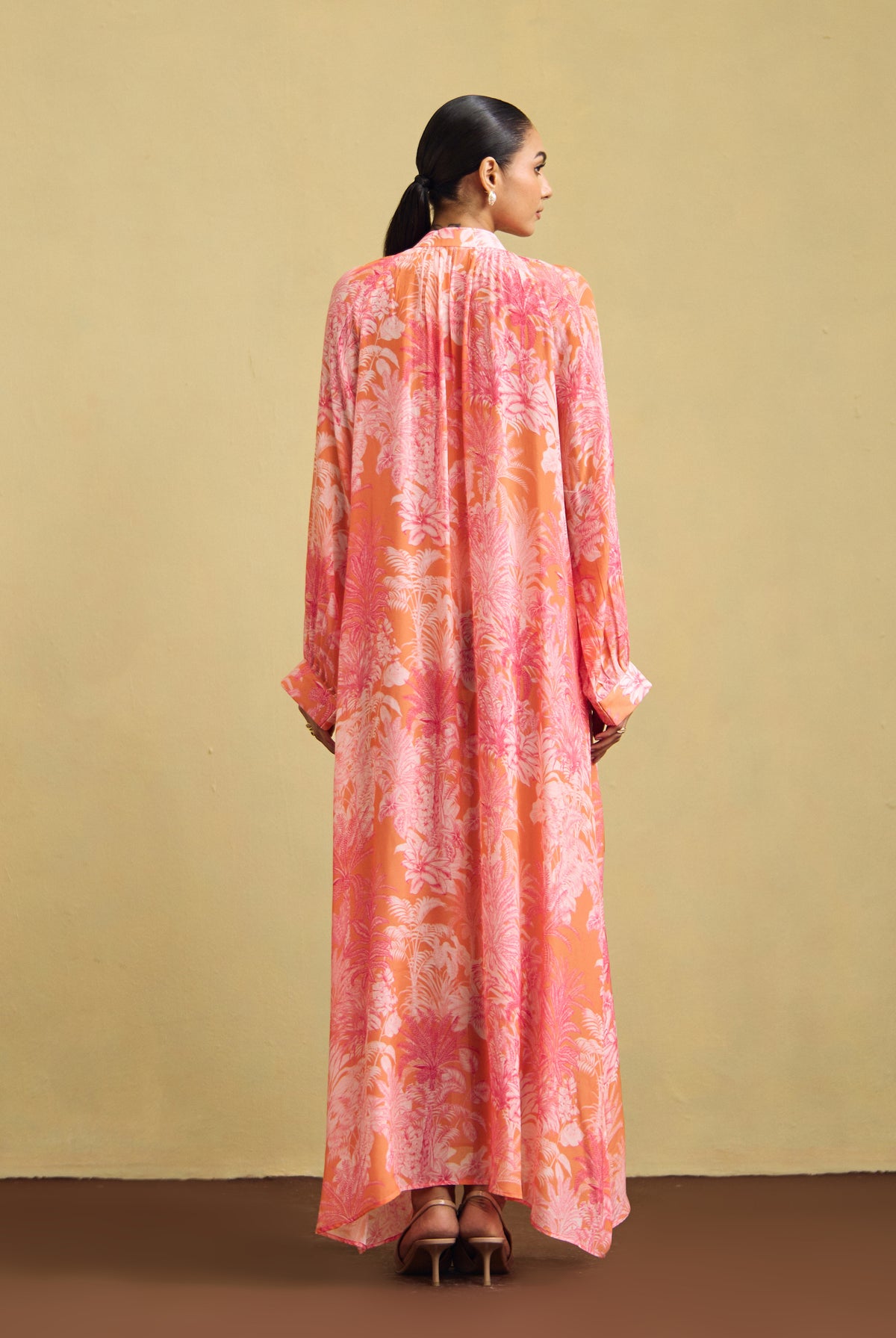 Peach Zahara Dress