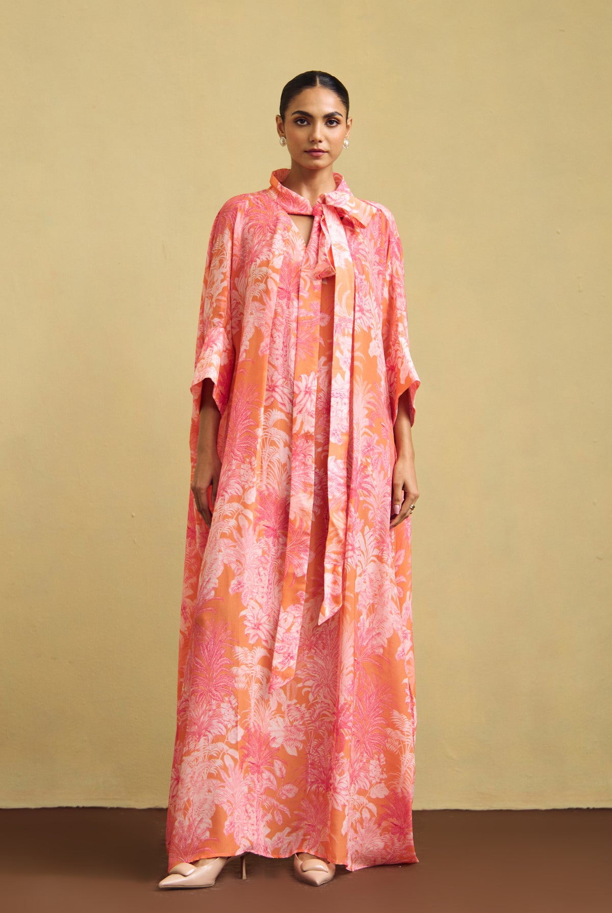 Peach Layani Dress