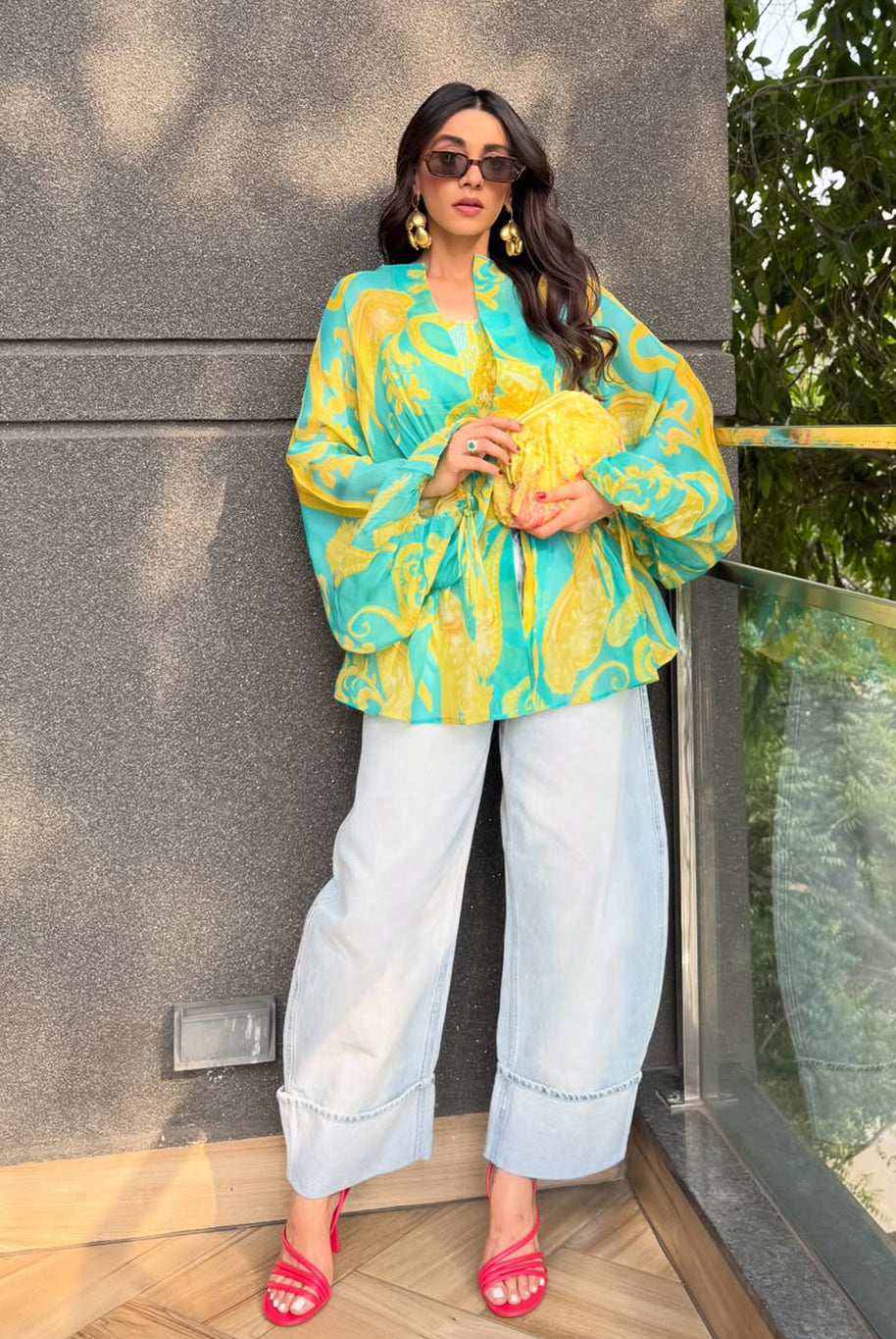 Mehak Jain In Noura Shirt