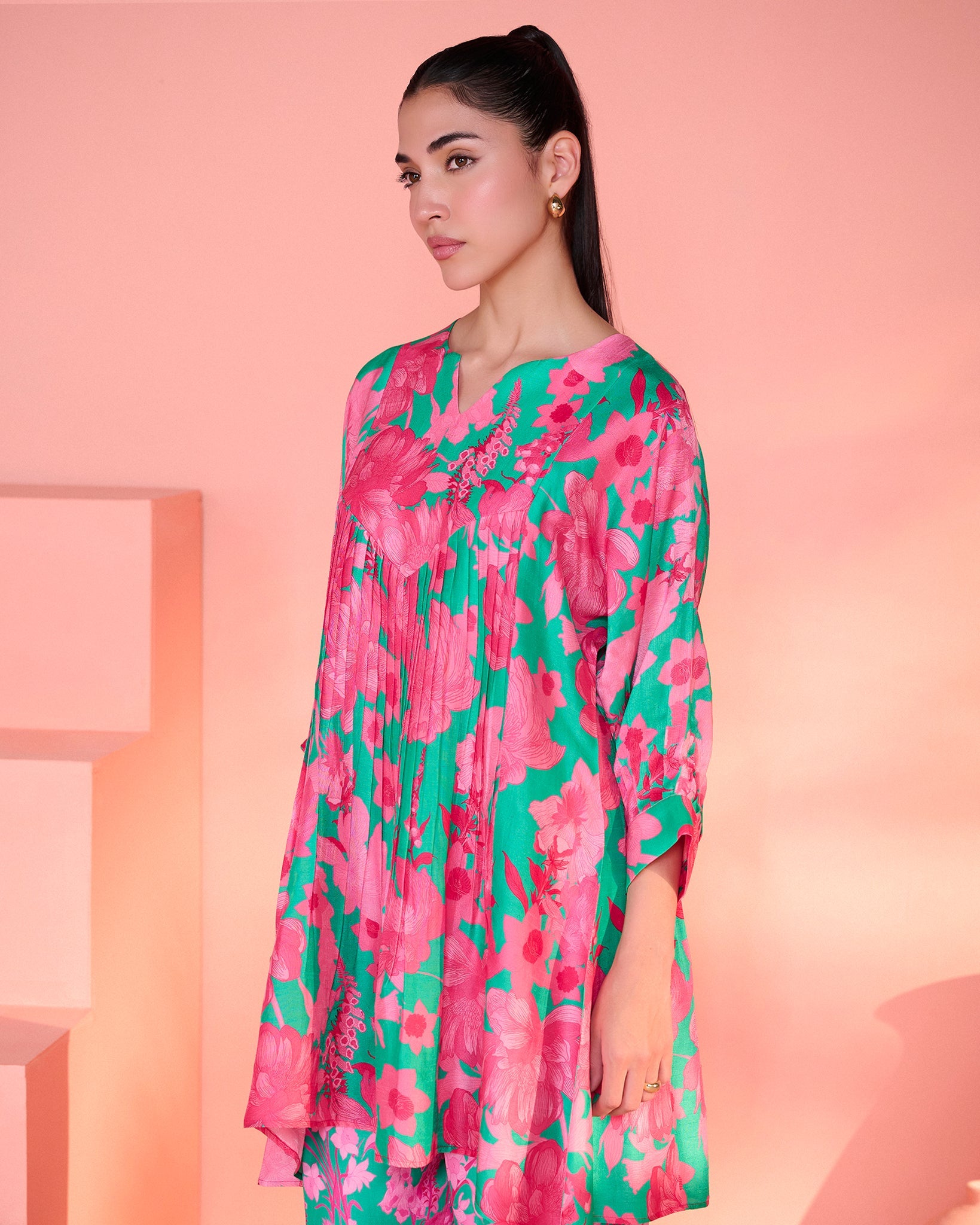 Green Kusum Co-Ord Set