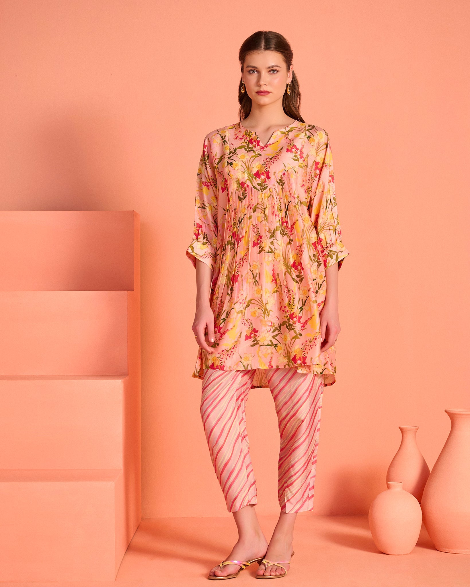 Yellow Kusum Co-Ord Set