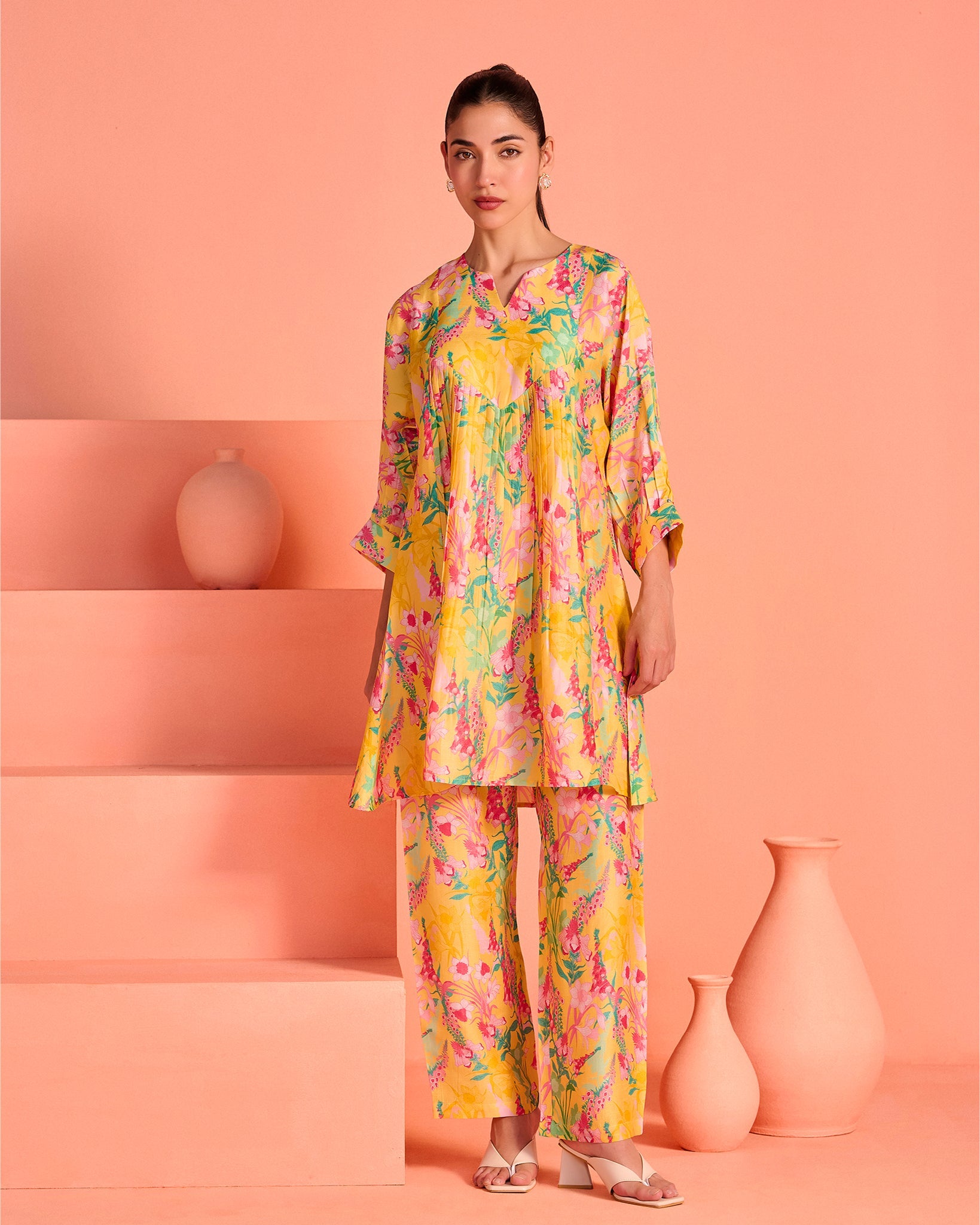 Yellow Kusum Co-Ord Set