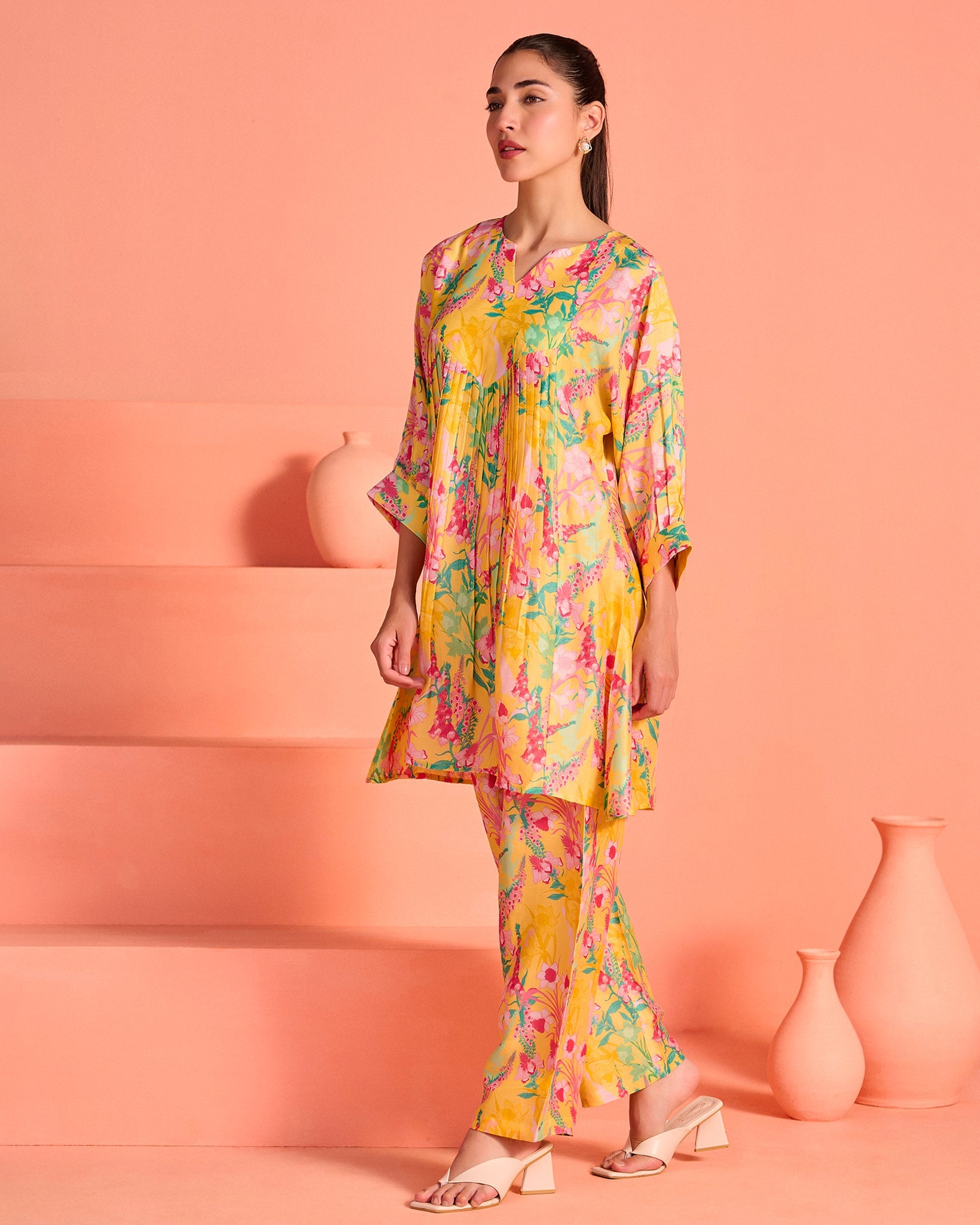 Yellow Kusum Co-Ord Set