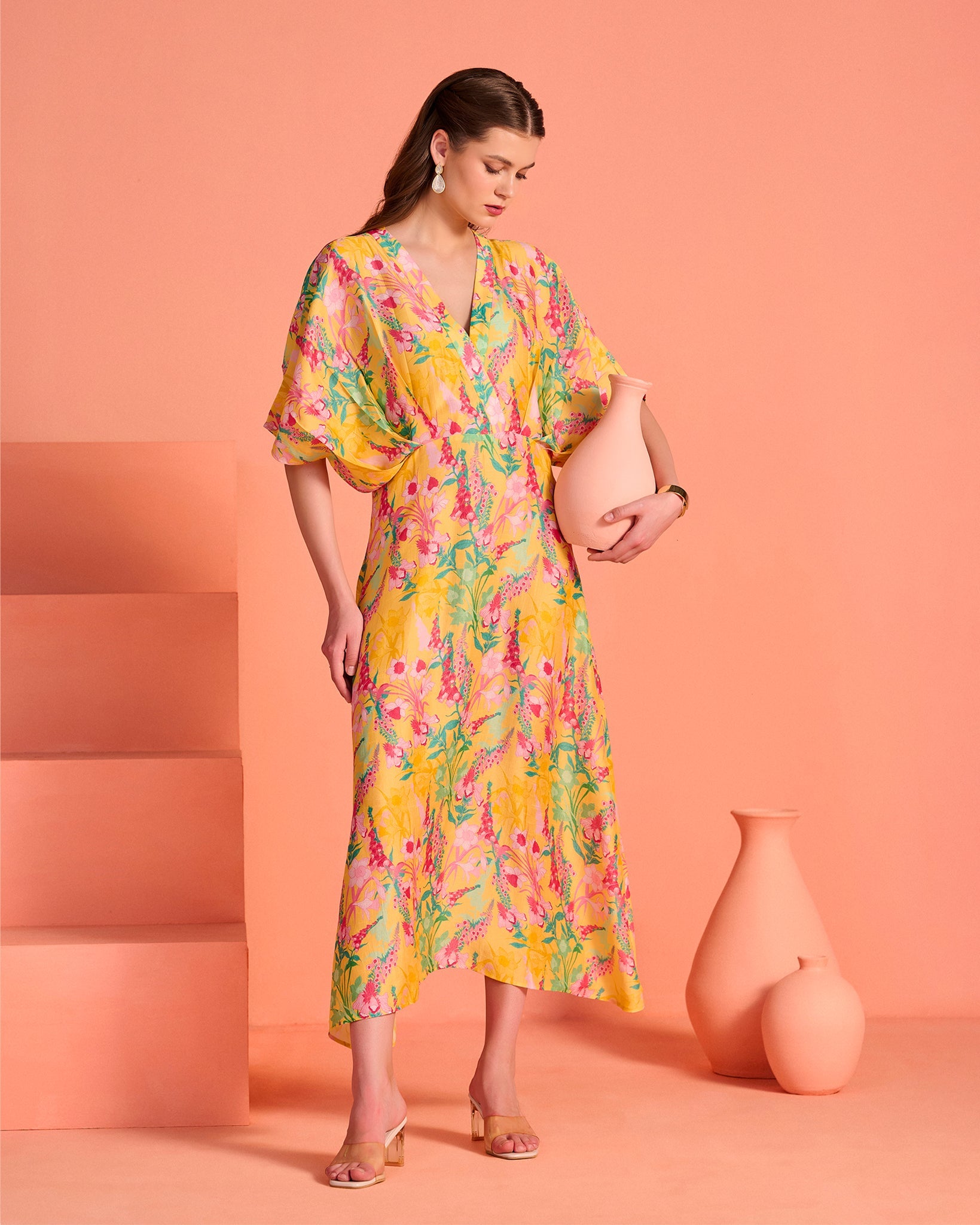 Yellow Mallika Tunic